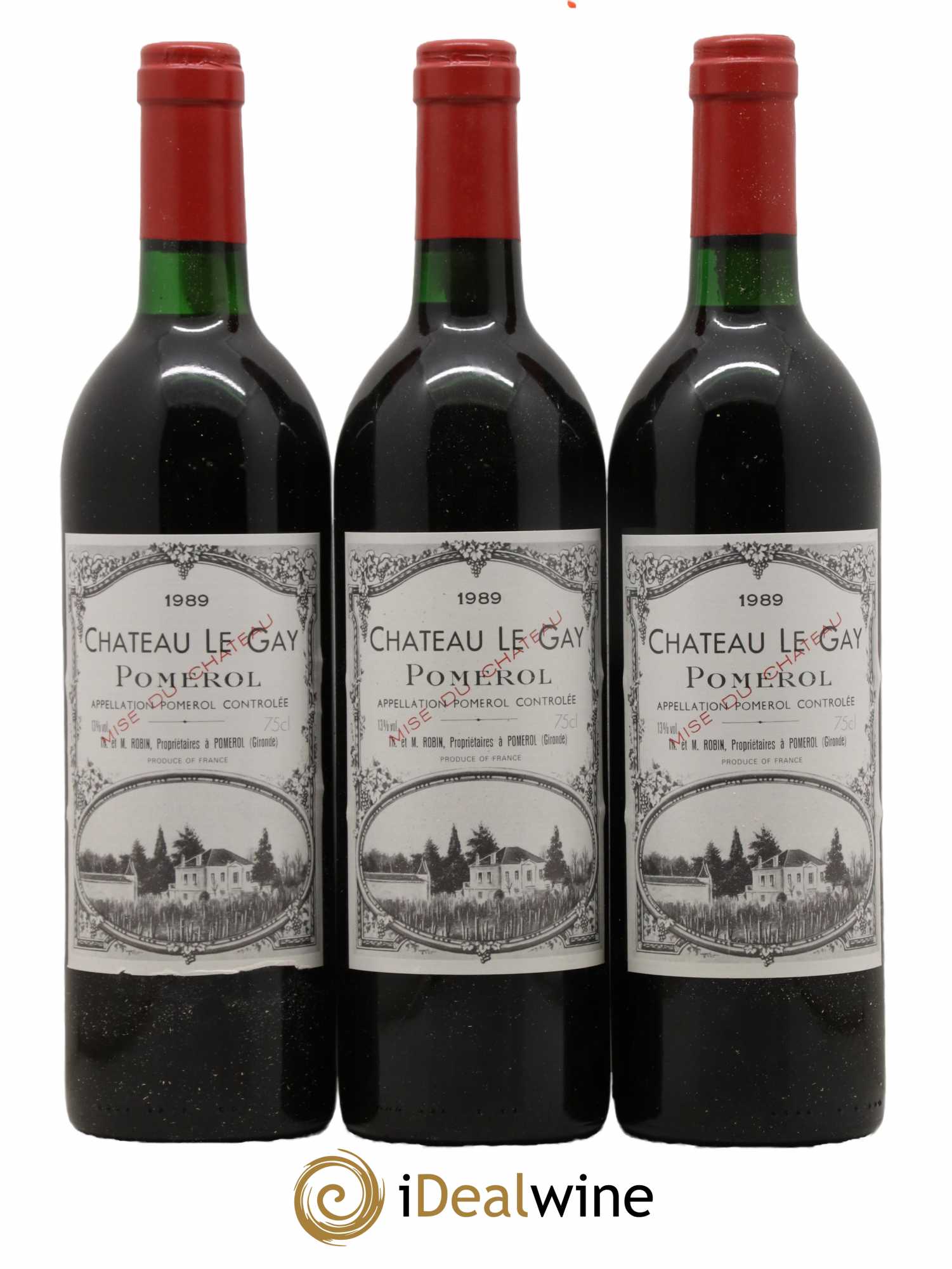 Château Le Gay 1989 - Lot de 12 bouteilles - 4