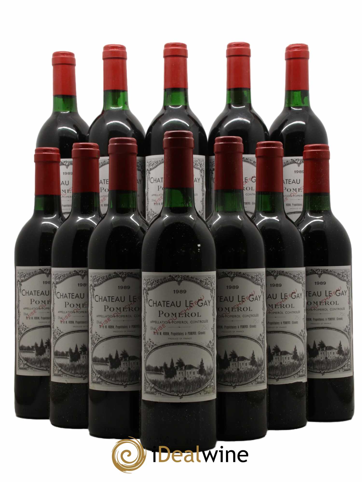 Château Le Gay 1989 - Lot de 12 bouteilles - 0