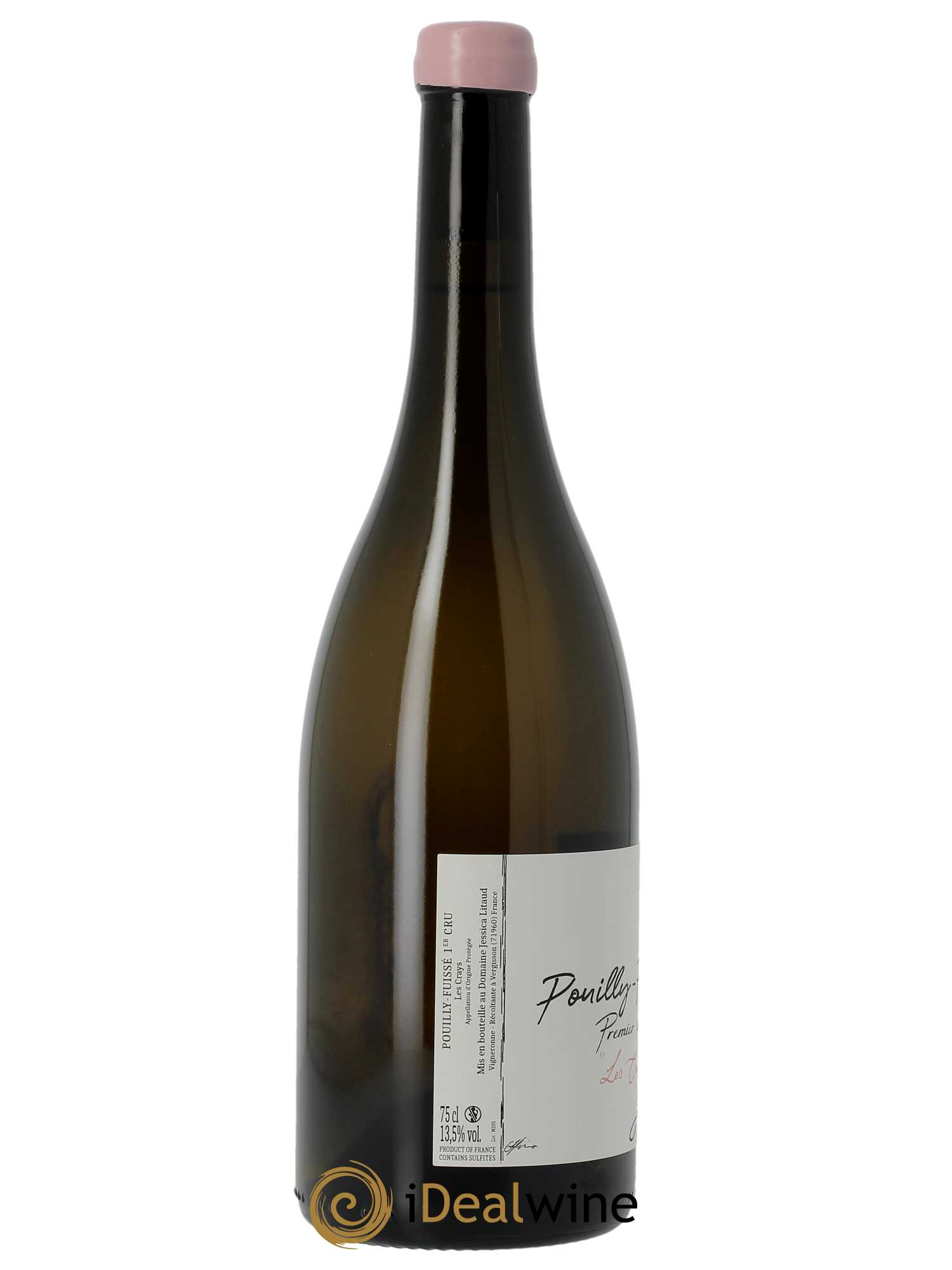 Pouilly-Fuissé 1er Cru Les Crays Jessica Litaud 2020 - Lot de 1 bouteille - 1