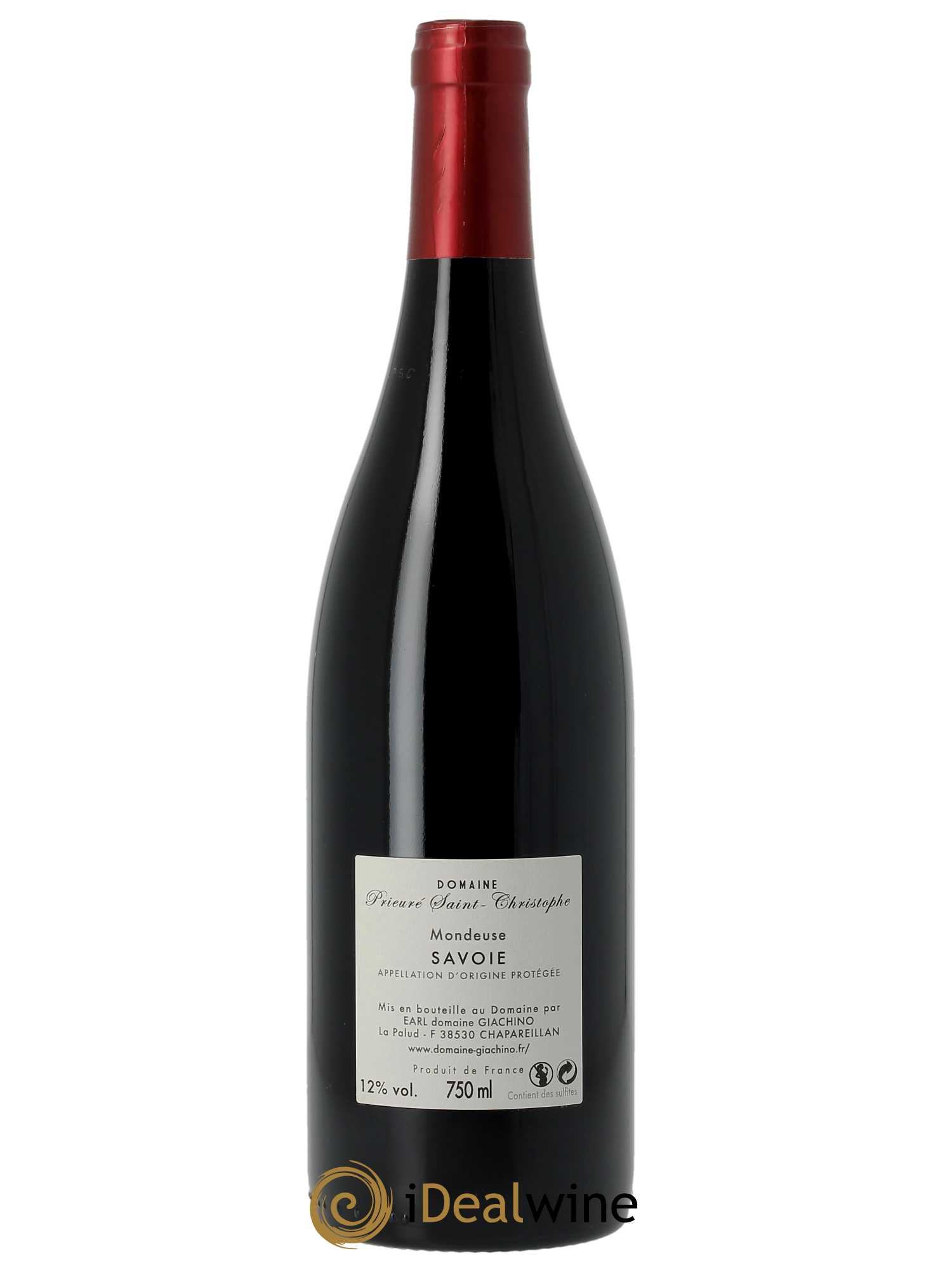 Vin des Allobroges Mondeuse Prestige Prieuré Saint Christophe (Domaine) 2015 - Posten von 1 Flasche - 1