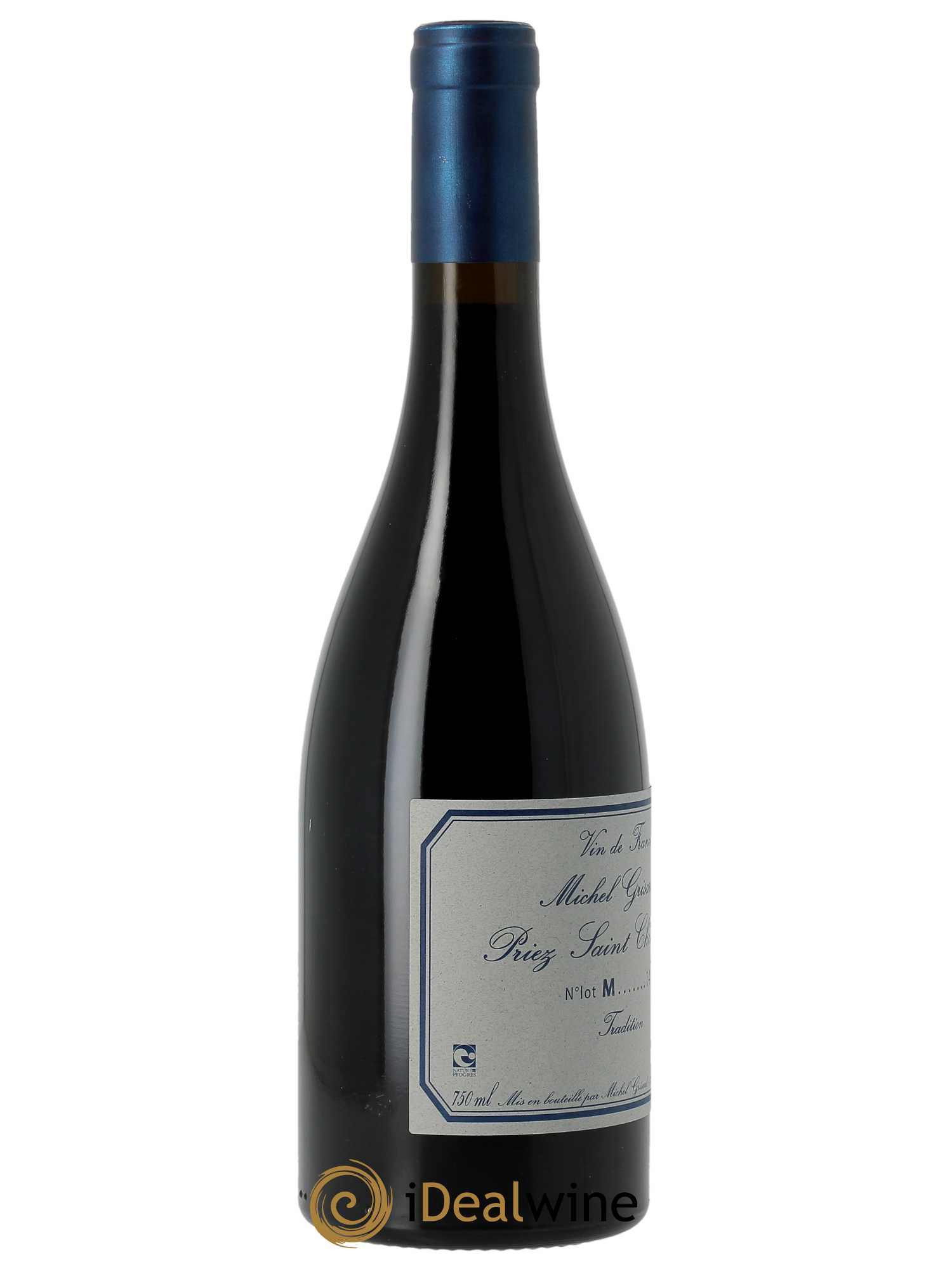 Vin de France Priez Saint Christophe Michel Grisard 2014 - Lot de 1 bouteille - 2