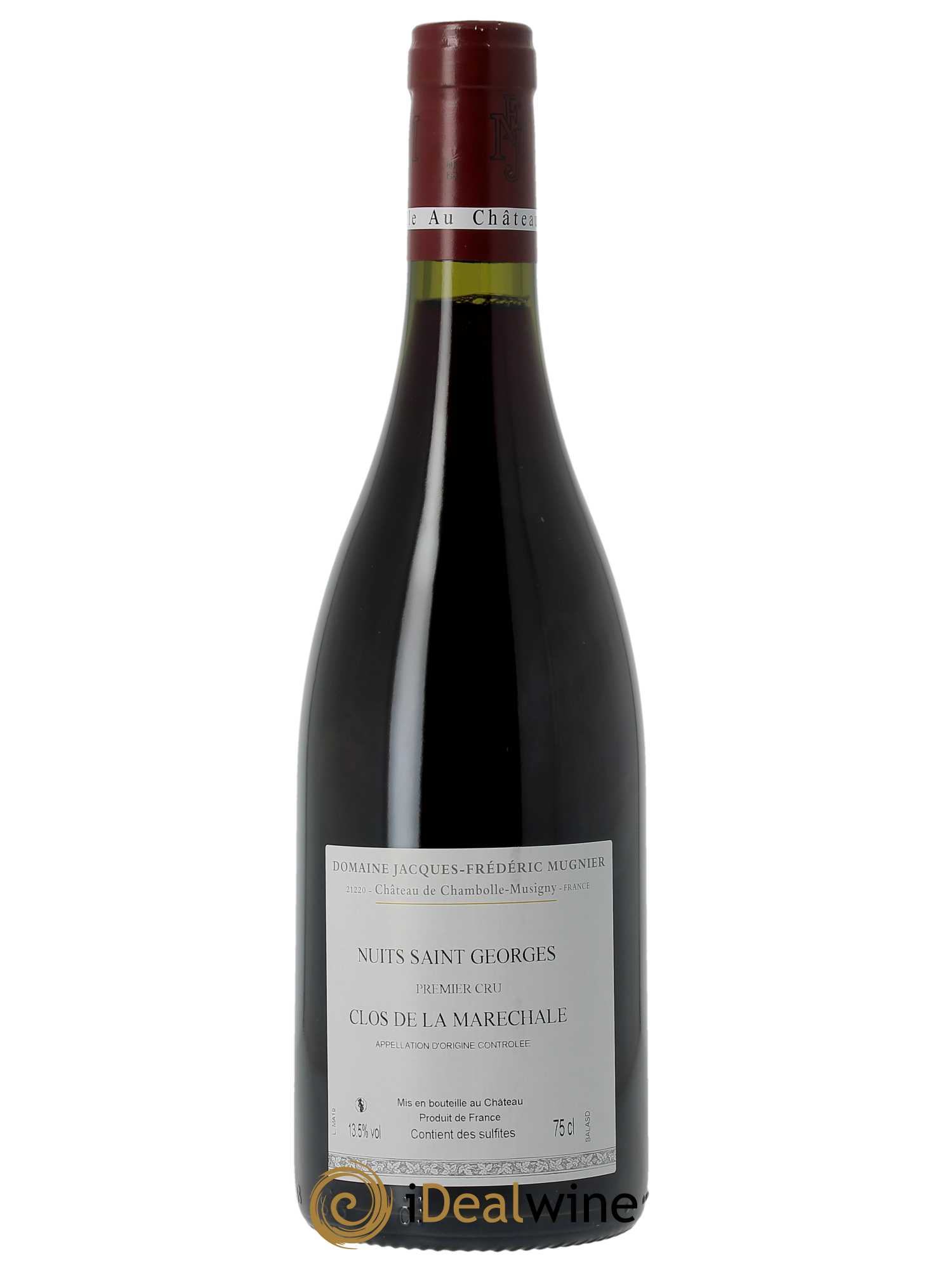 Nuits-Saint-Georges 1er Cru Clos de La Maréchale Jacques-Frédéric Mugnier 2019 - Lot de 1 bouteille - 1
