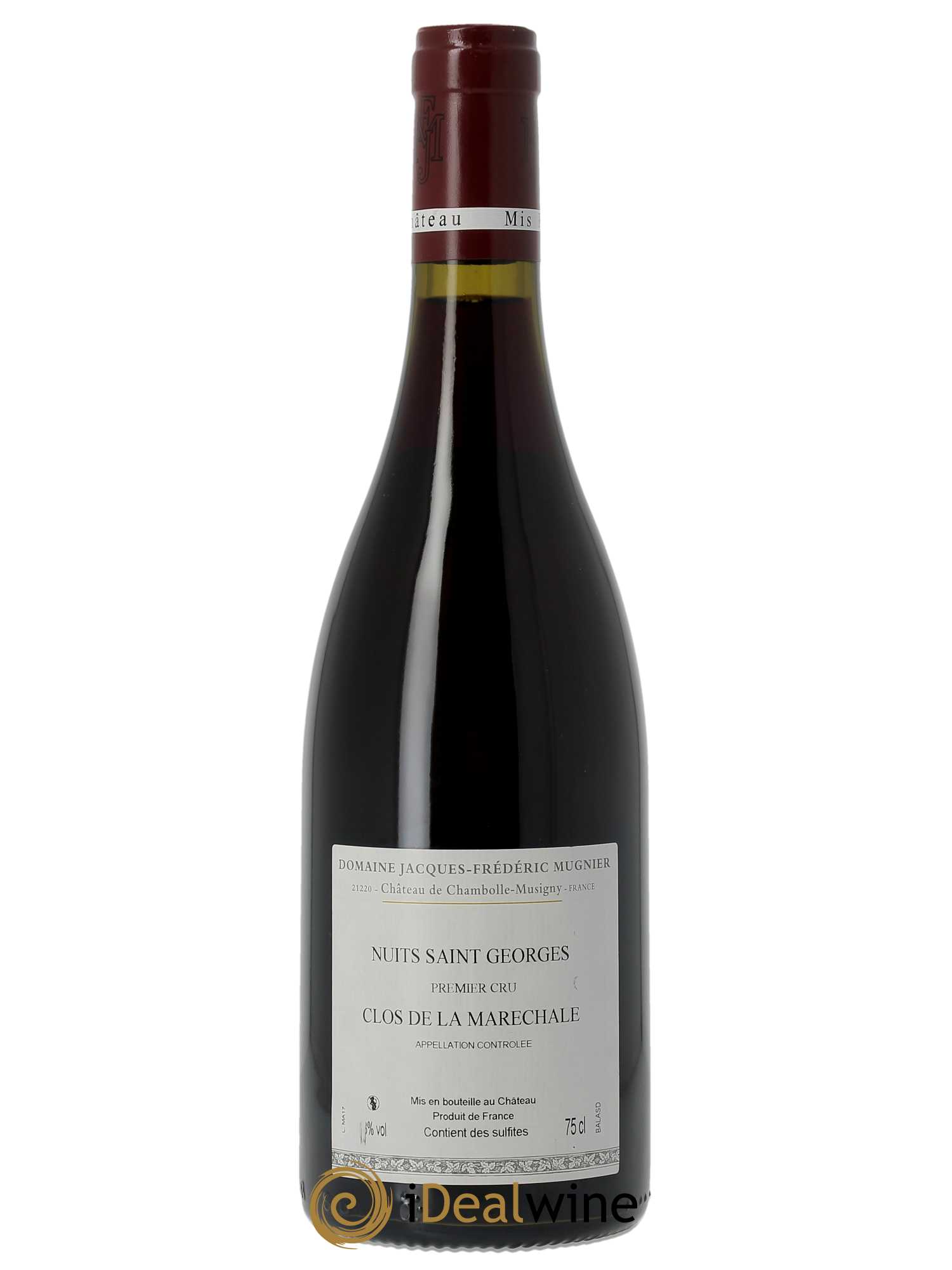 Nuits-Saint-Georges 1er Cru Clos de La Maréchale Jacques-Frédéric Mugnier 2017 - Lot de 1 bouteille - 1