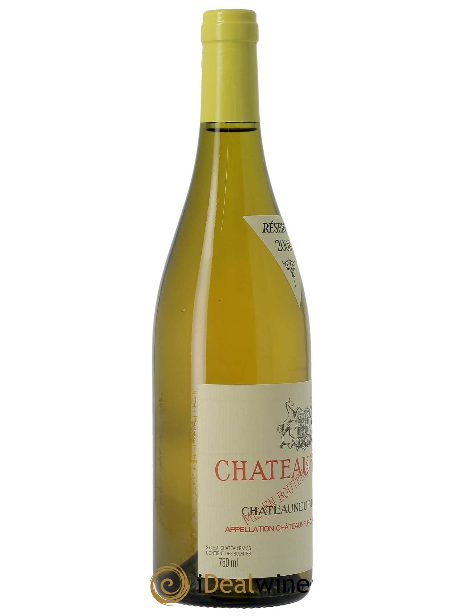 Châteauneuf-du-Pape Château Rayas Emmanuel Reynaud 2008 - Lot de 1 bouteille - 1