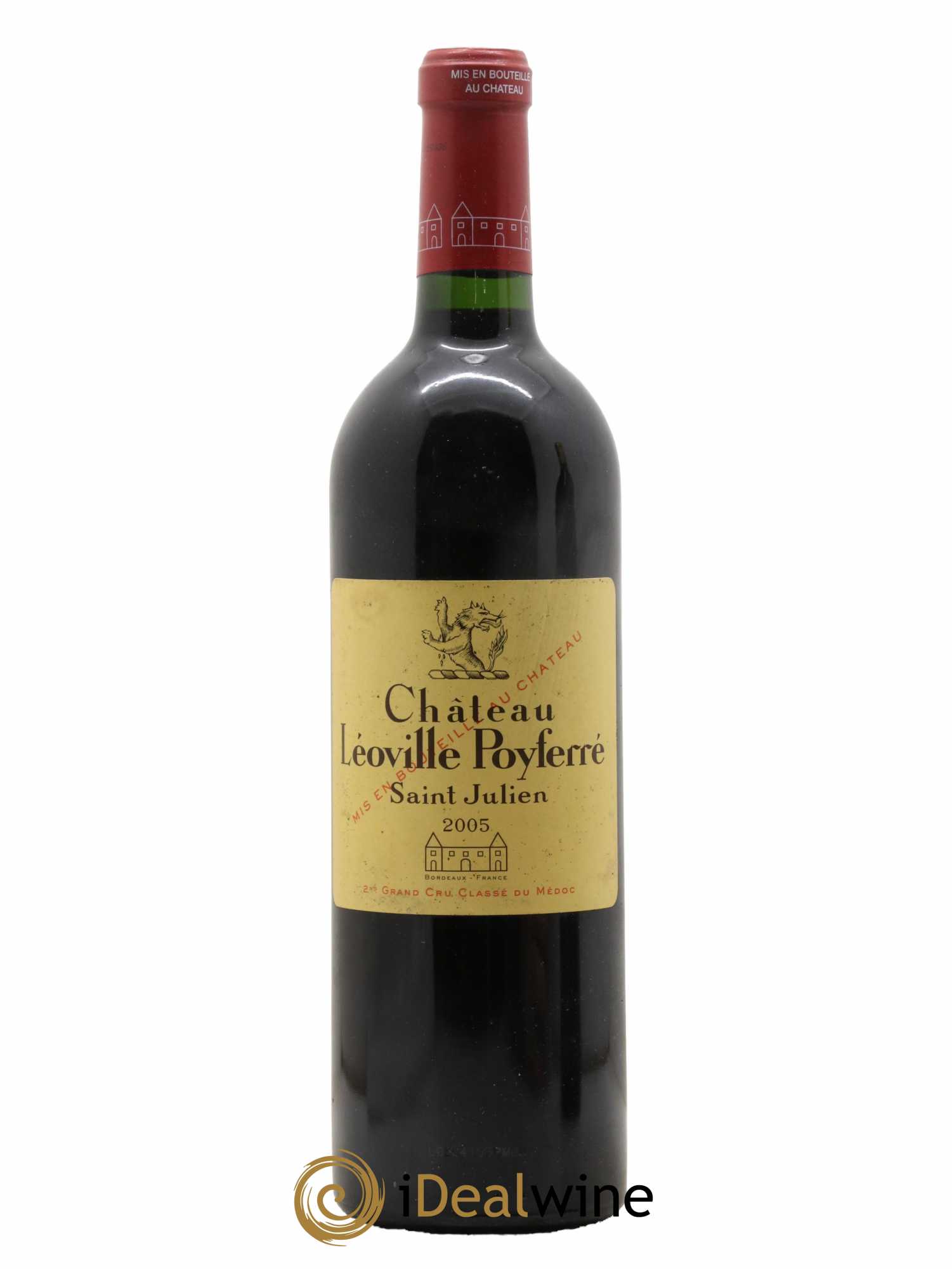 Château Léoville Poyferré 2ème Grand Cru Classé 2005 - Lot de 1 bouteille - 0