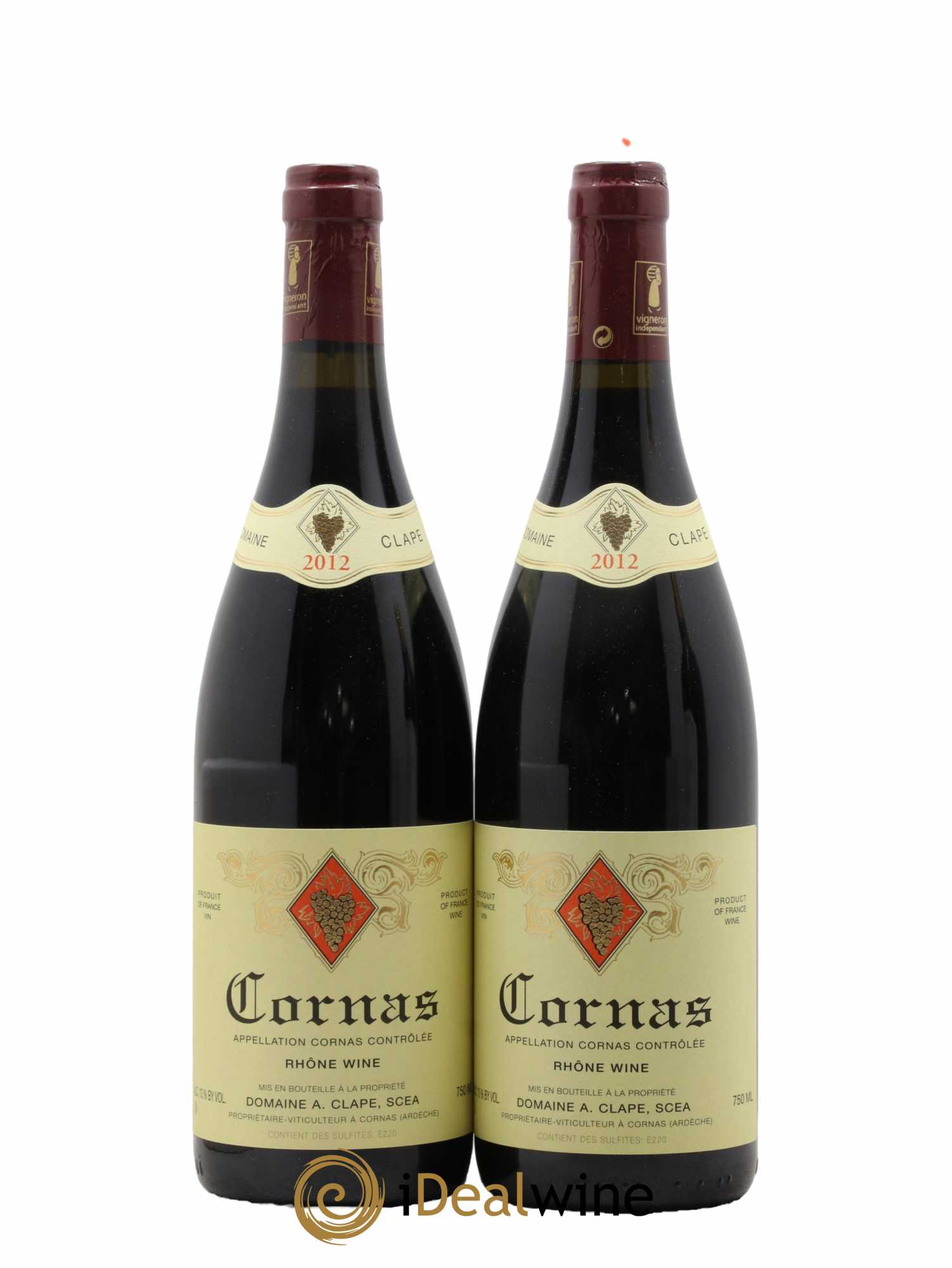 Cornas Auguste Clape 2012 - Lot de 2 bouteilles - 0