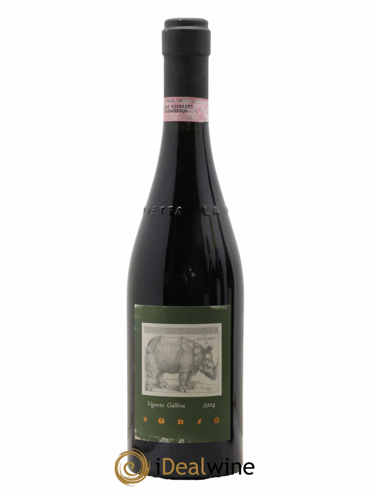 Barbaresco DOCG Vigneto Gallina Vursu La Spinetta - Giorgio Rivetti 2004 - Lot de 1 bouteille - 0