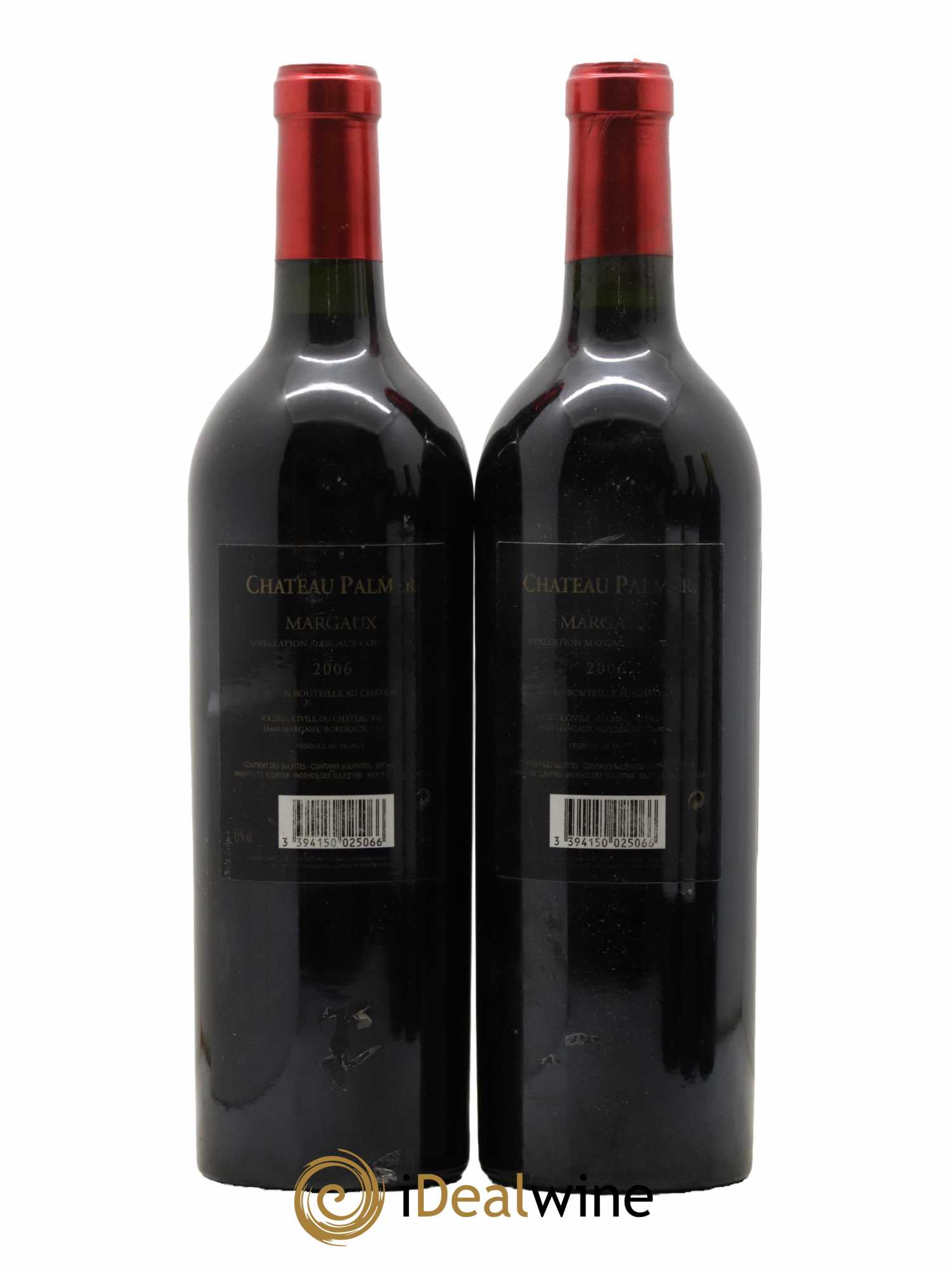 Château Palmer 3ème Grand Cru Classé 2006 - Lot de 2 bouteilles - 1