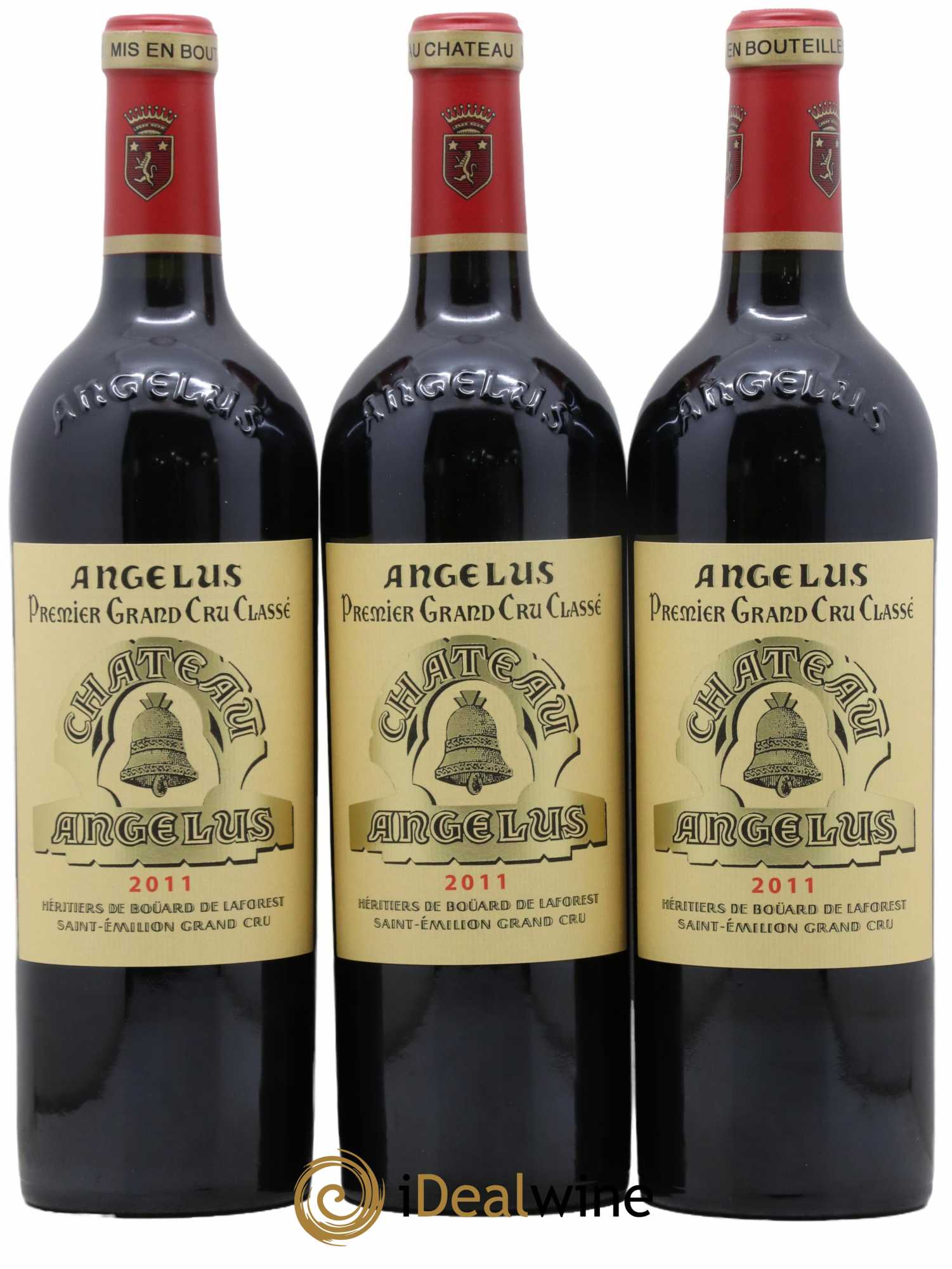 Château Angélus 1er Grand Cru Classé A 2011 - Posten von 6 Flaschen - 3