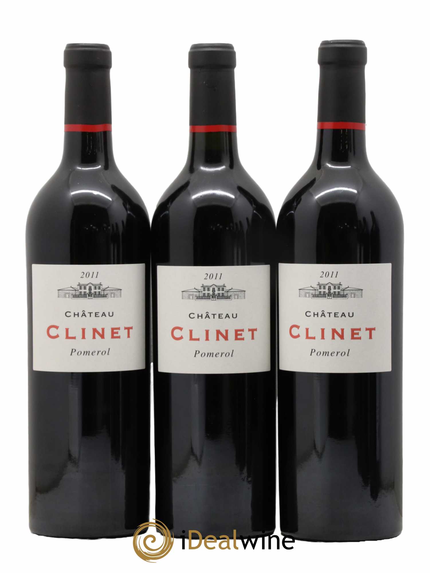 Château Clinet 2011 - Lot de 6 bouteilles - 1