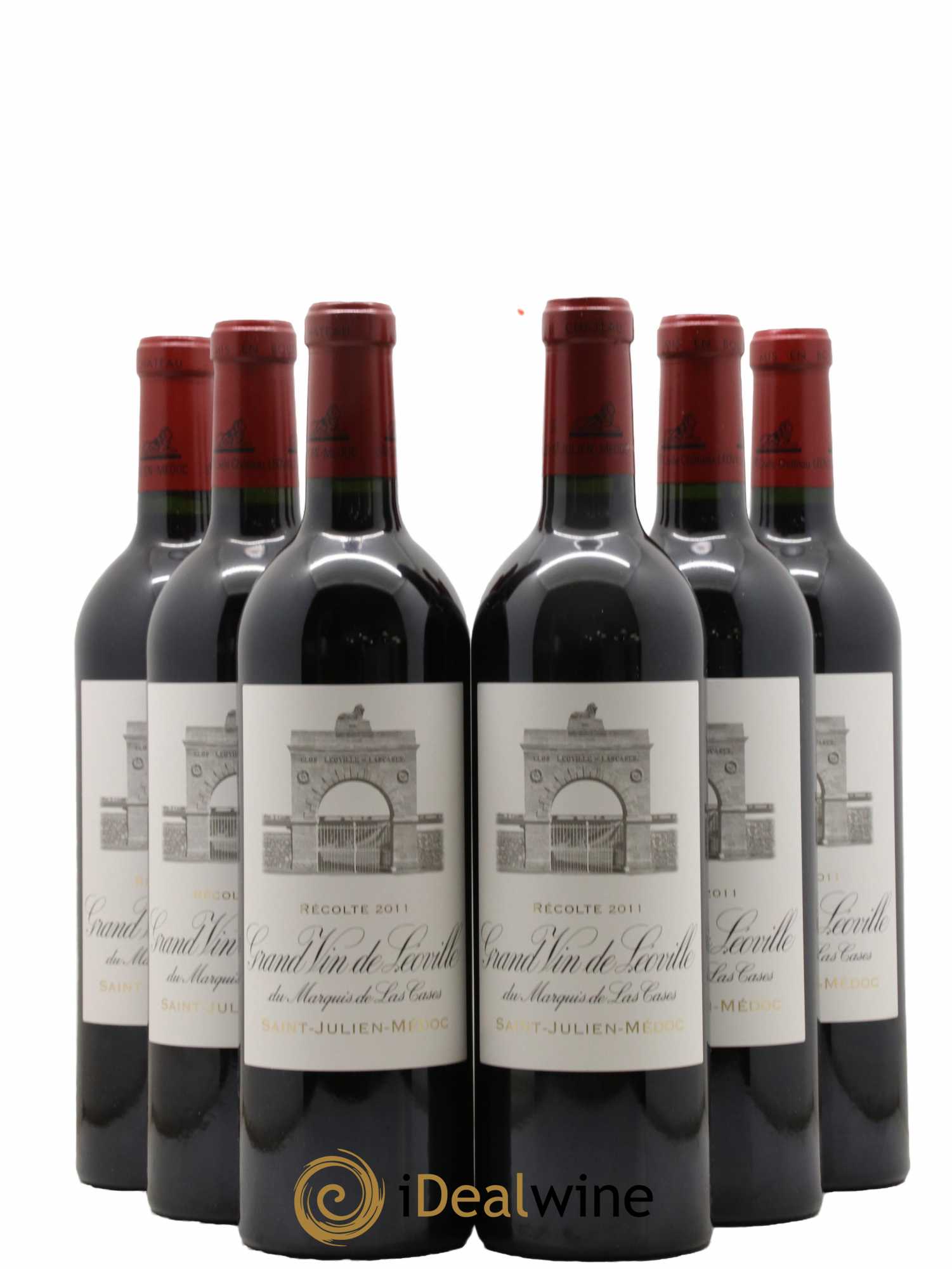 Château Léoville Las Cases 2ème Grand Cru Classé 2011 - Lot de 6 bouteilles - 0