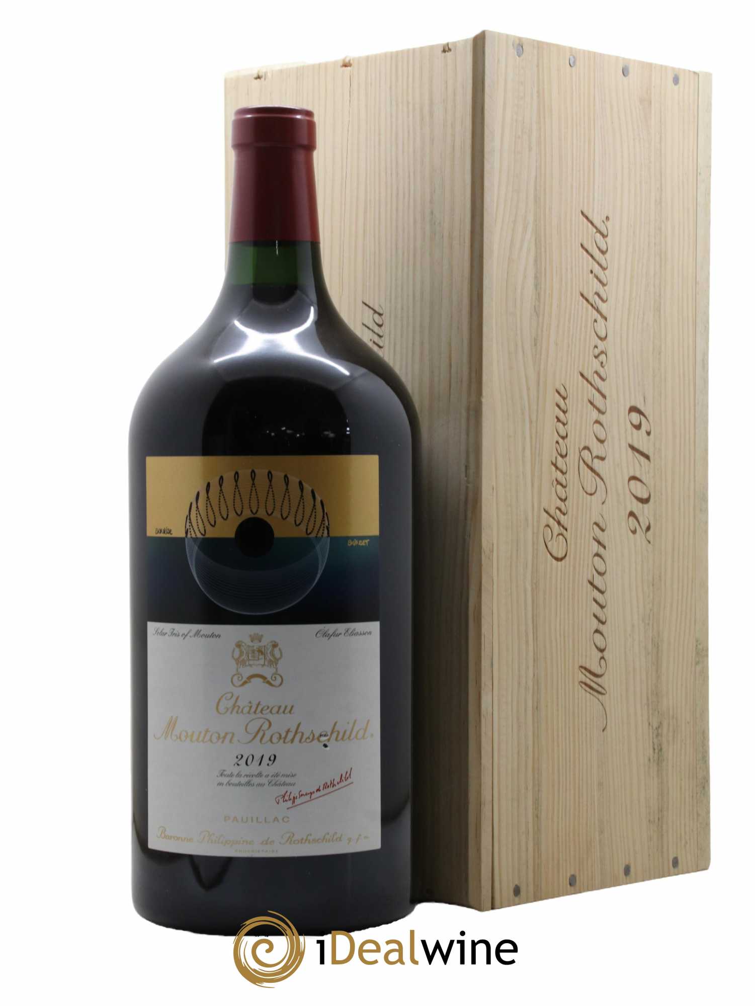 Château Mouton Rothschild 1er Grand Cru Classé 2019 - Lot de 1 double magnum - 0