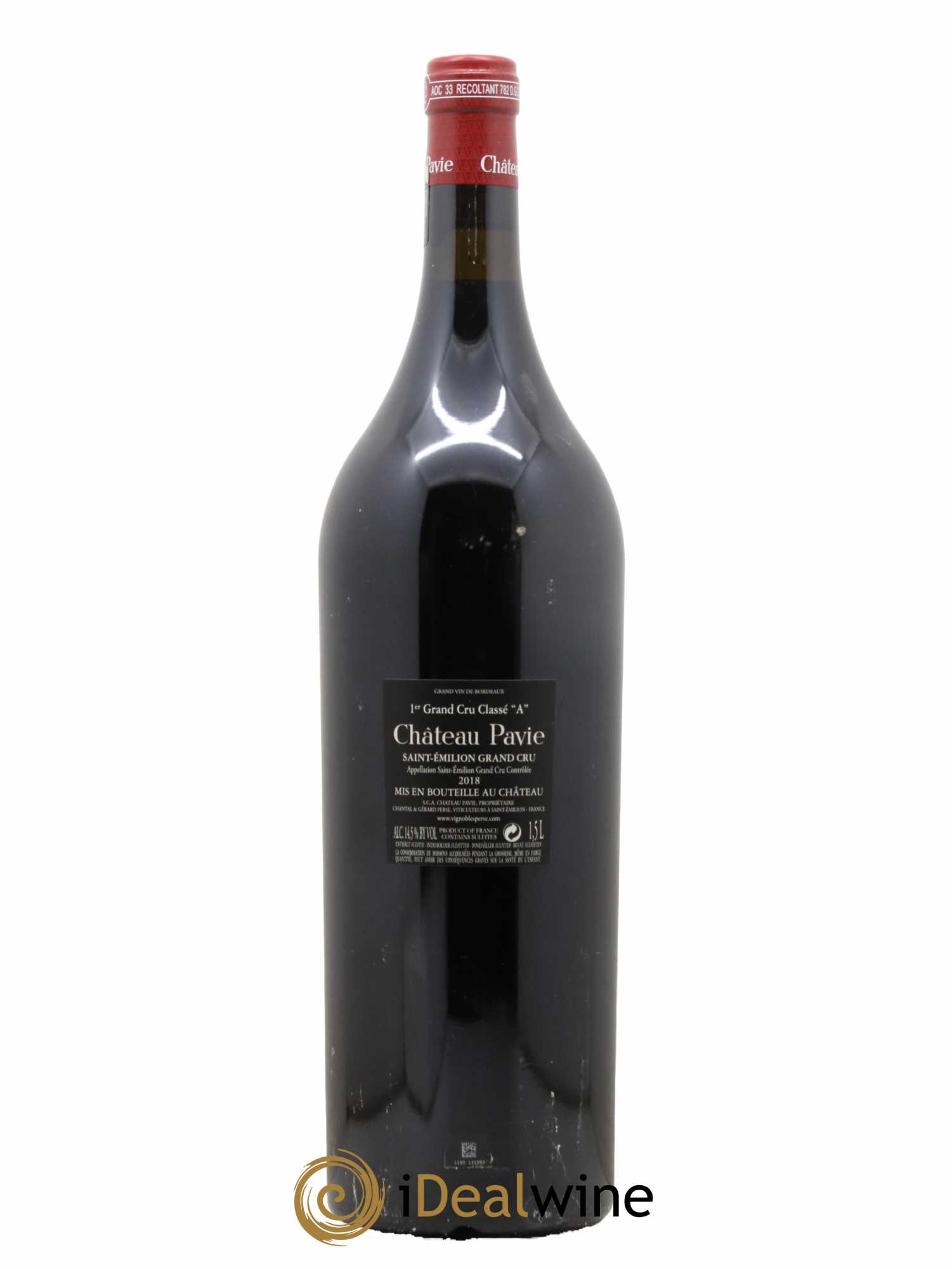 Château Pavie 1er Grand Cru Classé A 2018 - Lot de 1 magnum - 1