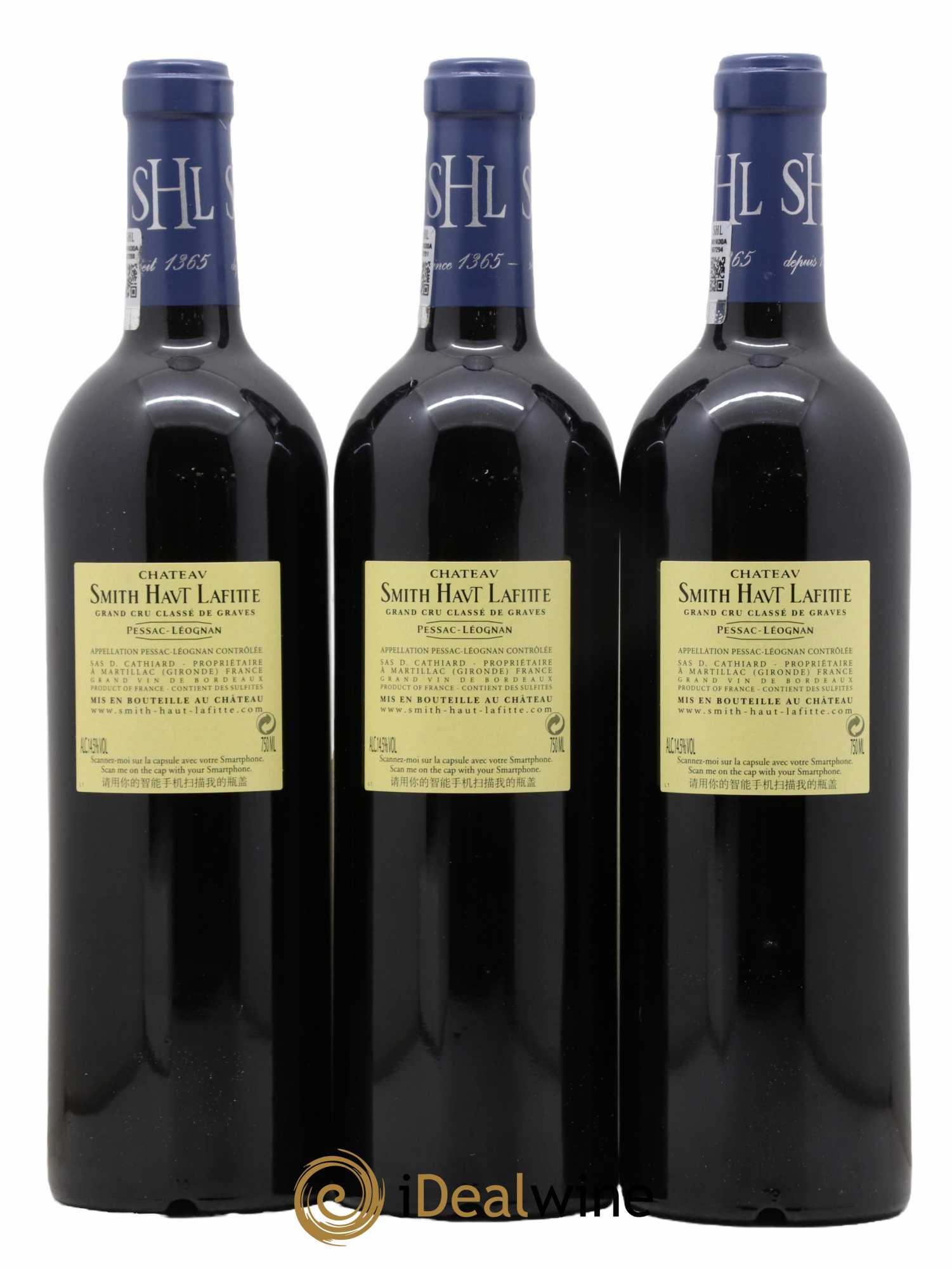 Château Smith Haut Lafitte Cru Classé de Graves 2009 - Lot de 6 bouteilles - 4