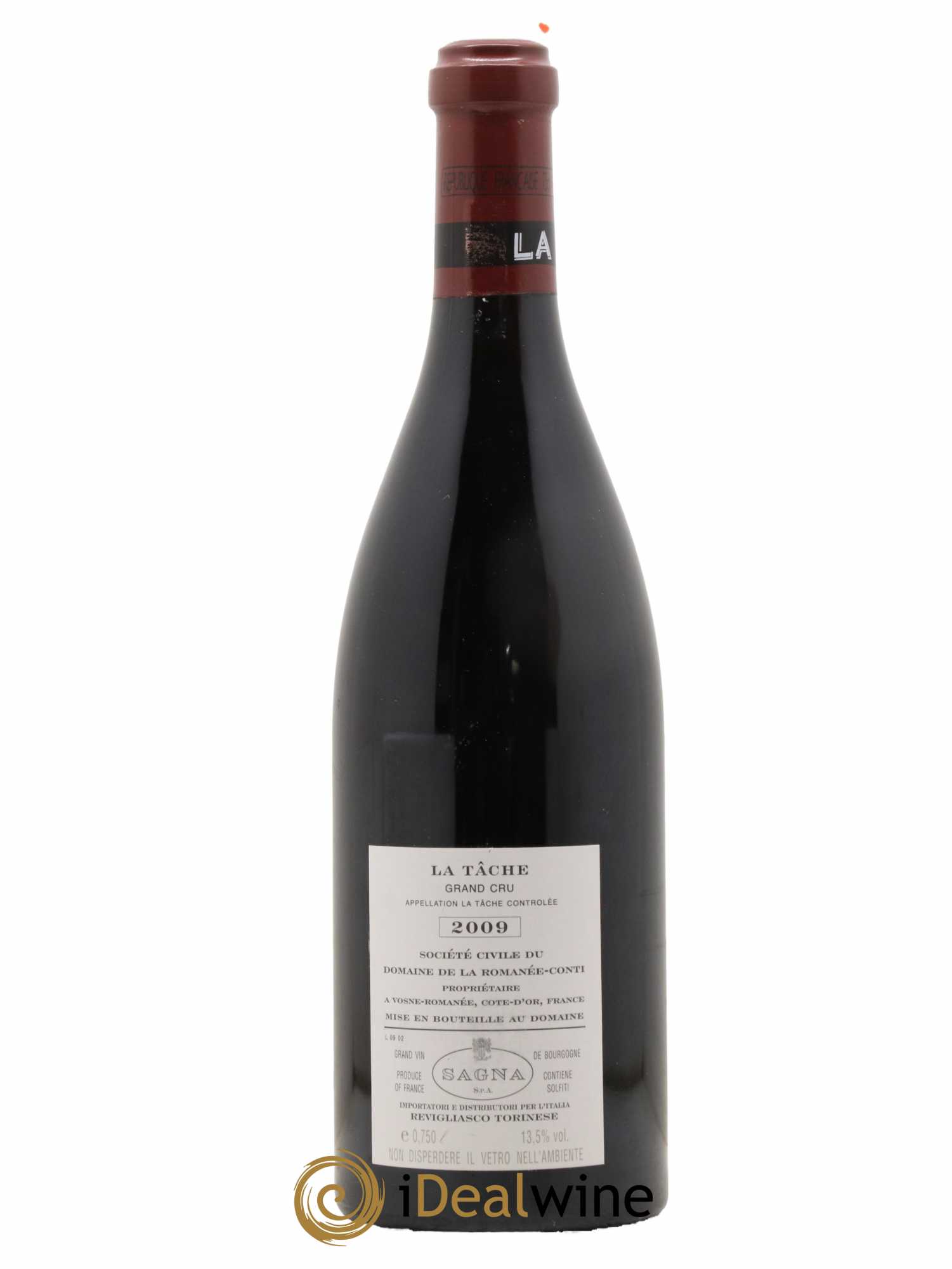 La Tâche Grand Cru Domaine de la Romanée-Conti 2009 - Posten von 1 Flasche - 1