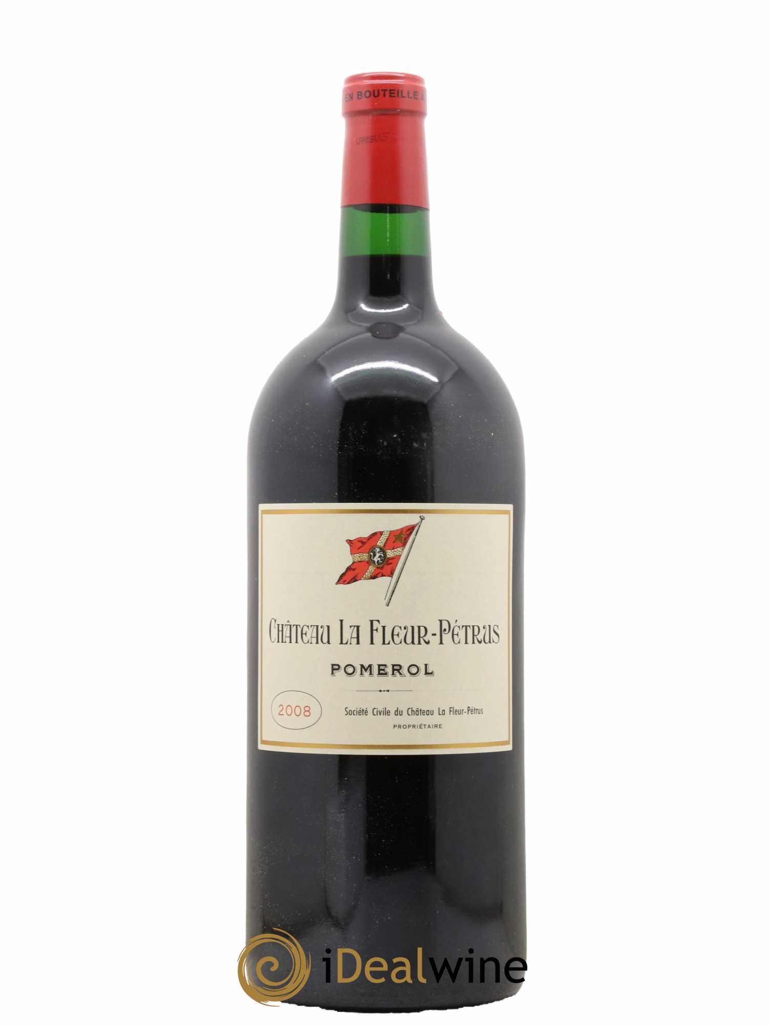 Château la Fleur Petrus 2008 - Posten von 1 Doppel-Magnum - 1