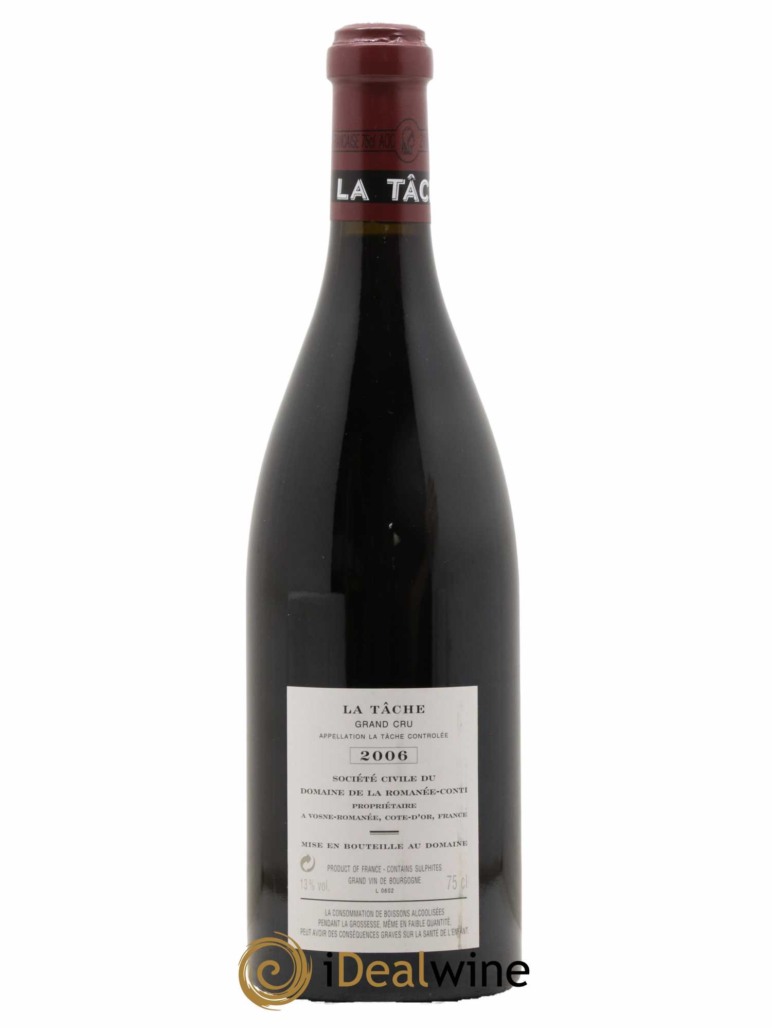 La Tâche Grand Cru Domaine de la Romanée-Conti 2006 - Lotto di 1 bottiglia - 1