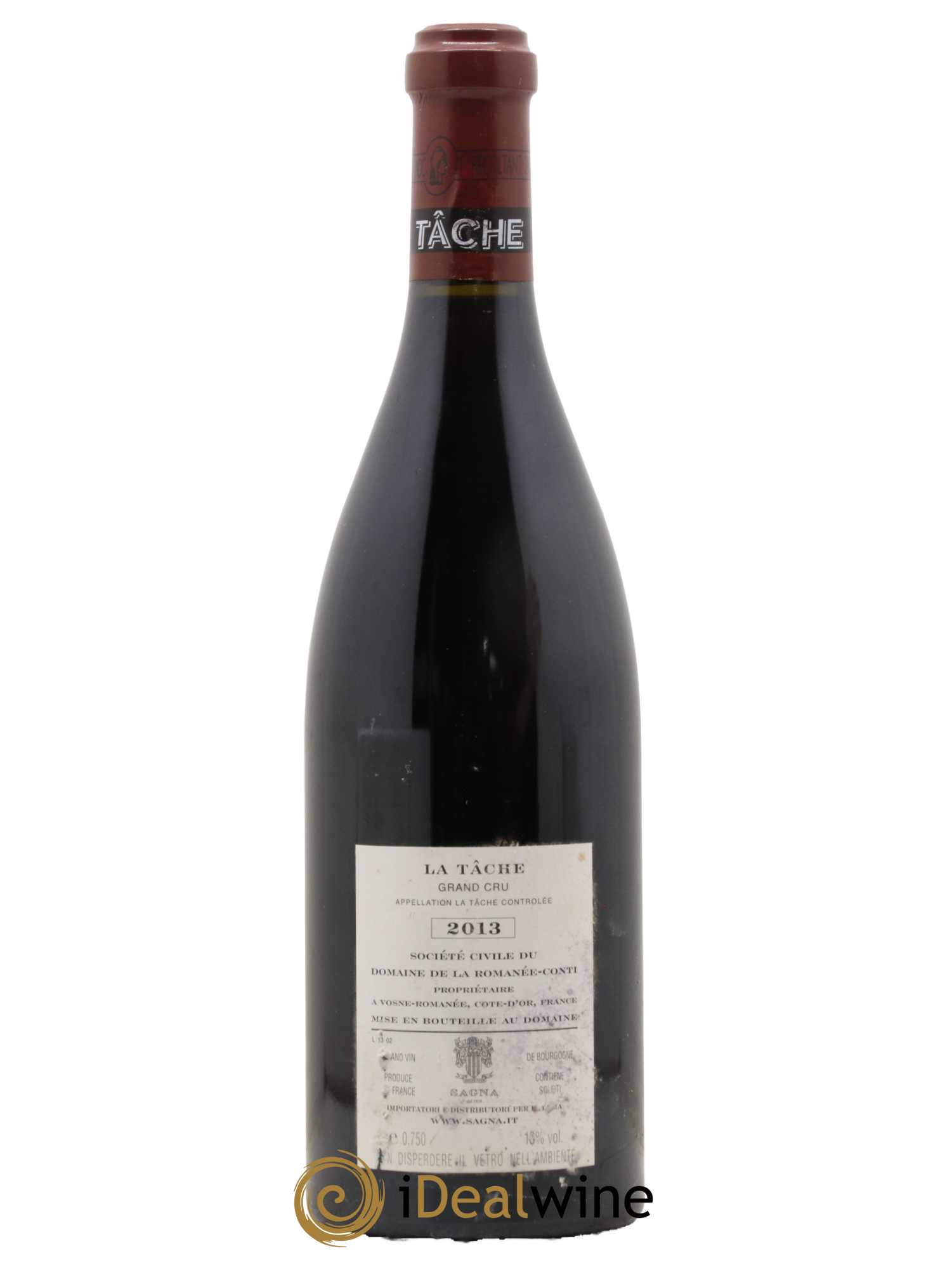 La Tâche Grand Cru Domaine de la Romanée-Conti 2013 - Posten von 1 Flasche - 1