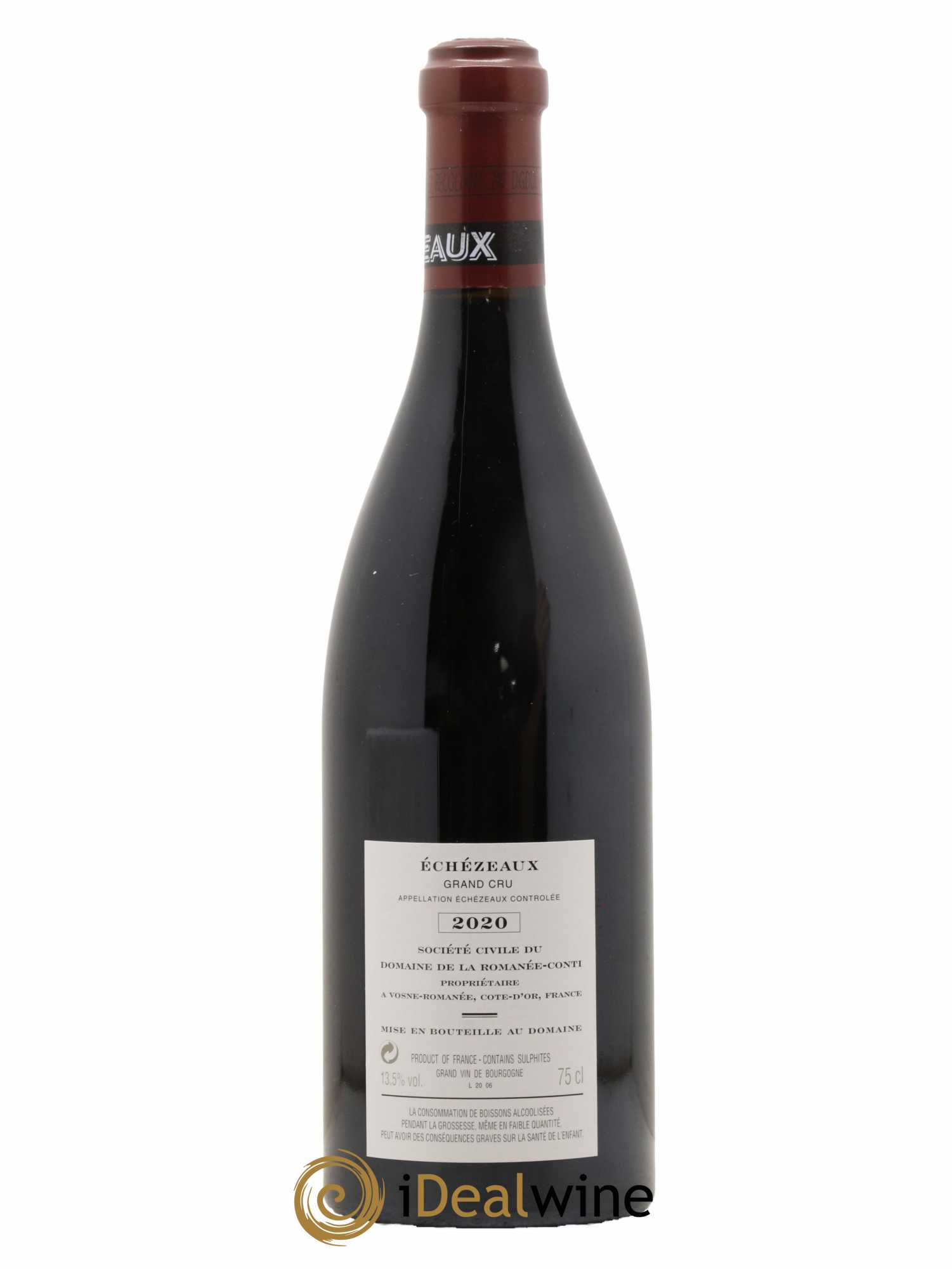 Echezeaux Grand Cru Domaine de la Romanée-Conti 2020 - Lot of 1 bottle - 1