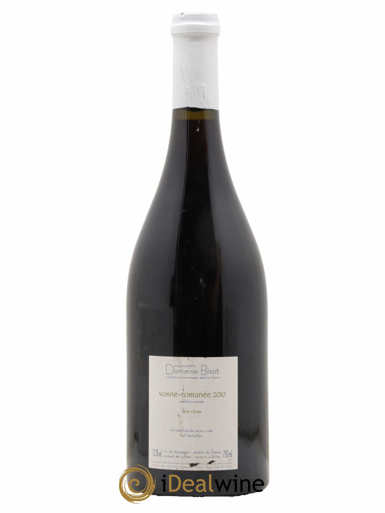 Vosne-Romanée Les Réas Bizot (Domaine) 2010 - Lot de 1 bouteille - 1