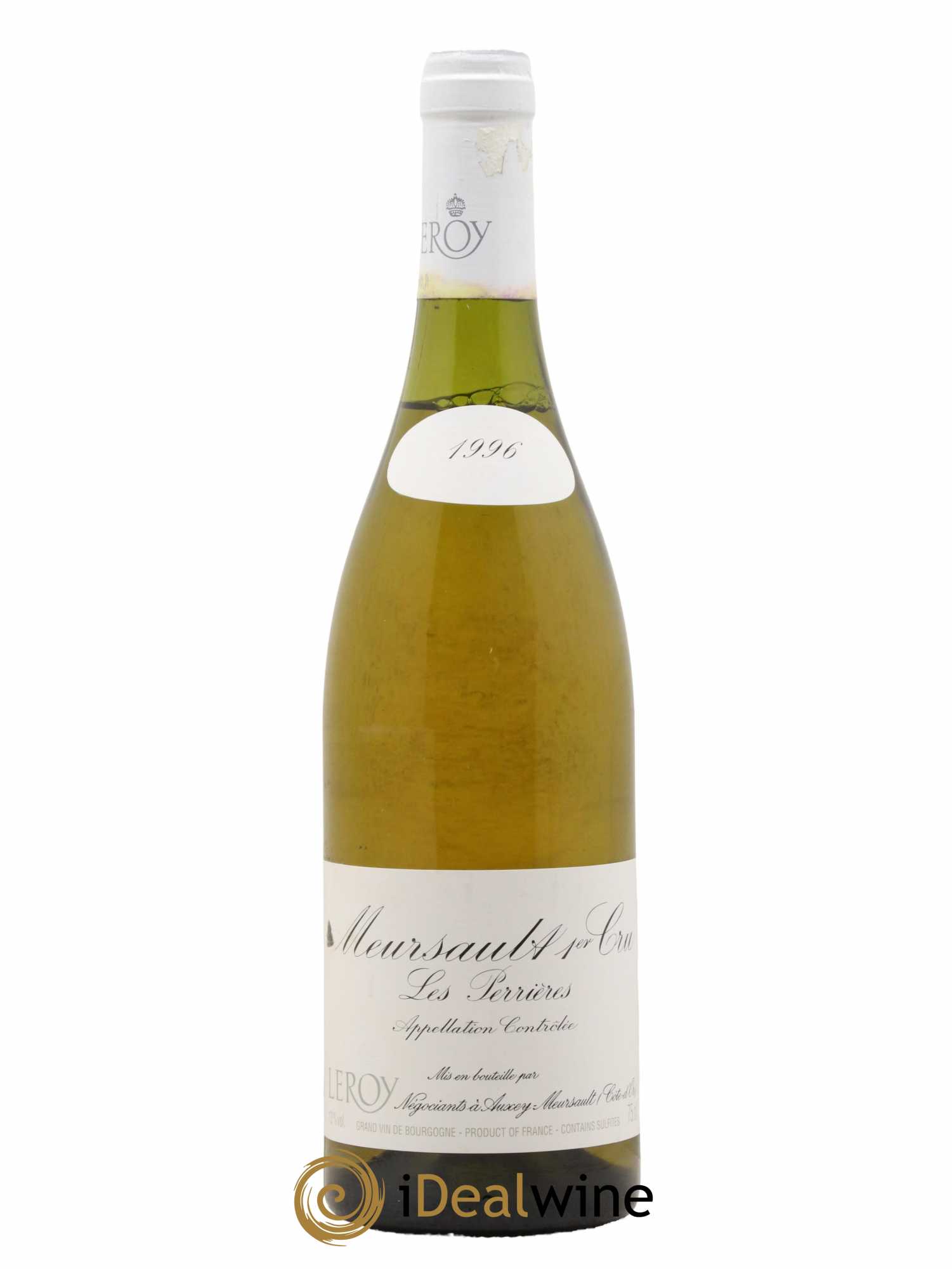 Meursault 1er Cru Perrières Leroy SA 1996 - Posten von 1 Flasche - 0