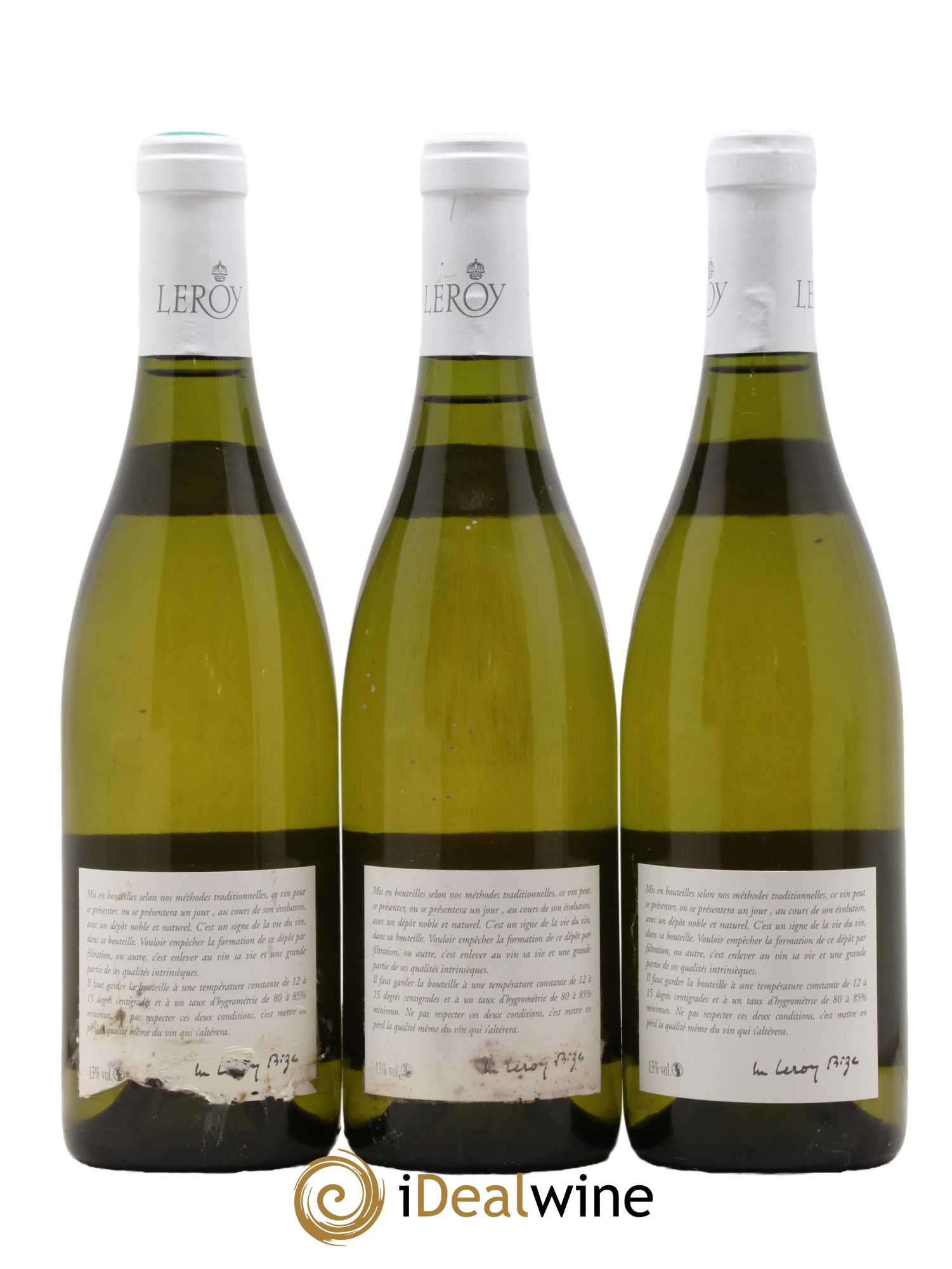 Meursault 1er Cru Blagny Leroy SA 2011 - Lot de 3 bouteilles - 1