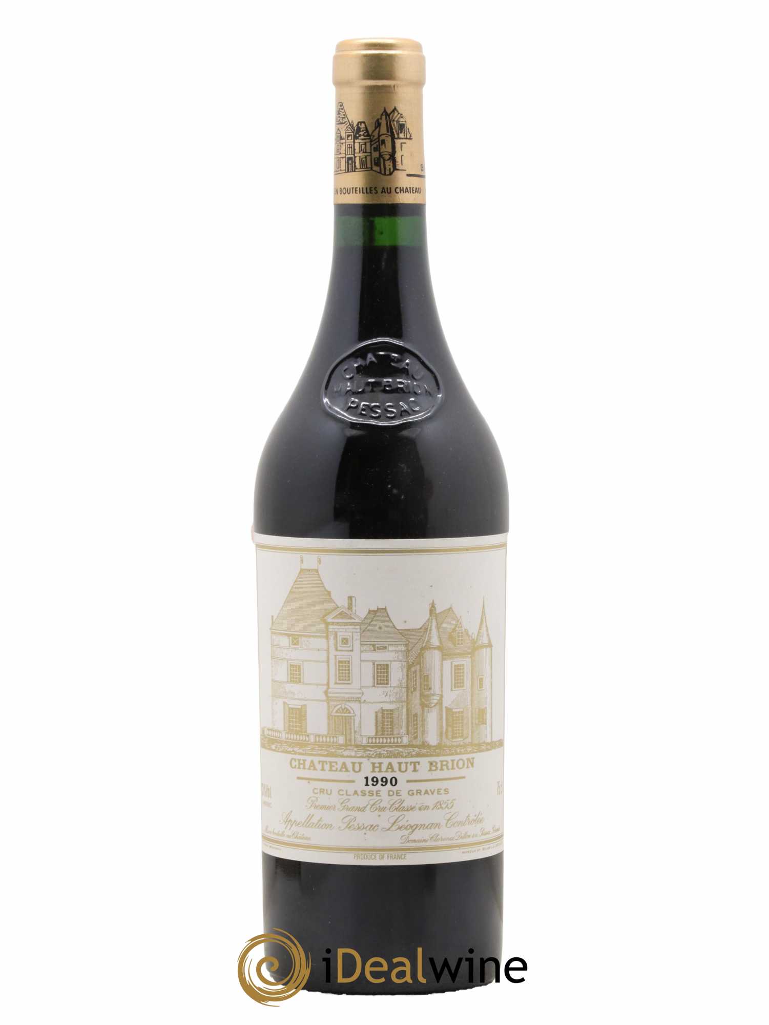 Château Haut Brion 1er Grand Cru Classé 1990 - Lot de 1 bouteille - 0