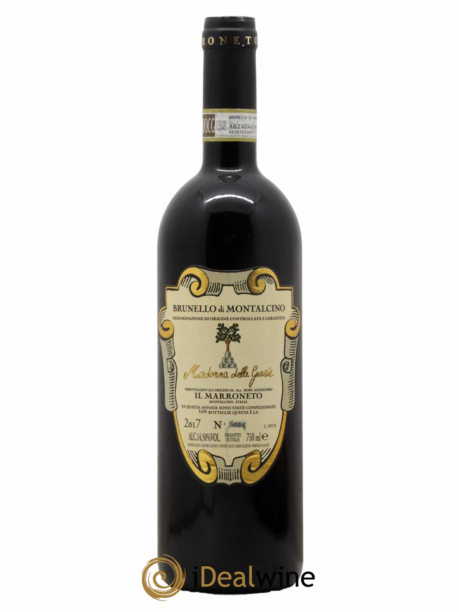 Brunello di Montalcino DOCG Madonna delle Grazie Il Marroneto 2017 - Lot de 1 bouteille - 0