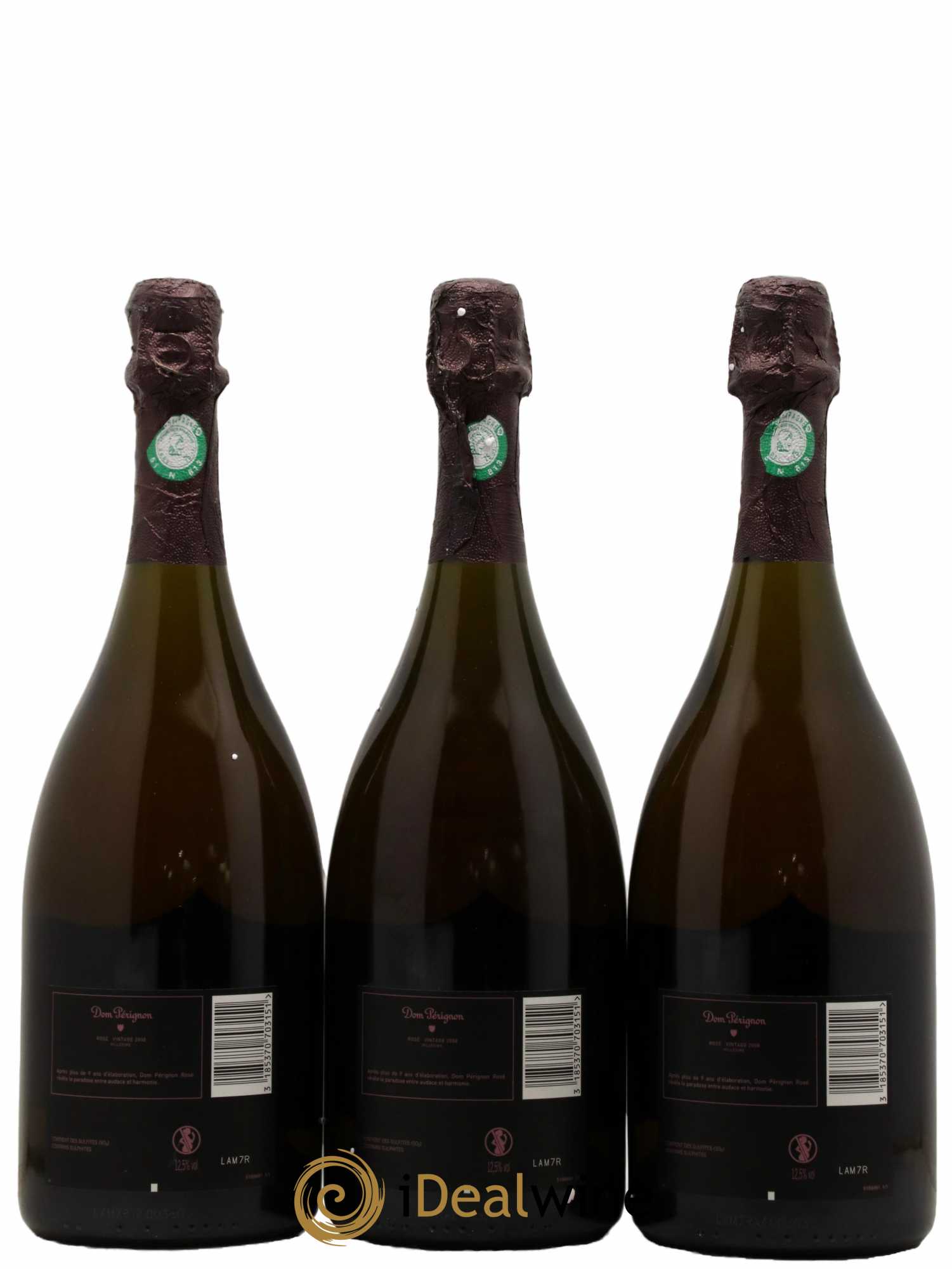 Brut Dom Pérignon 2008 - Posten von 3 Flaschen - 1