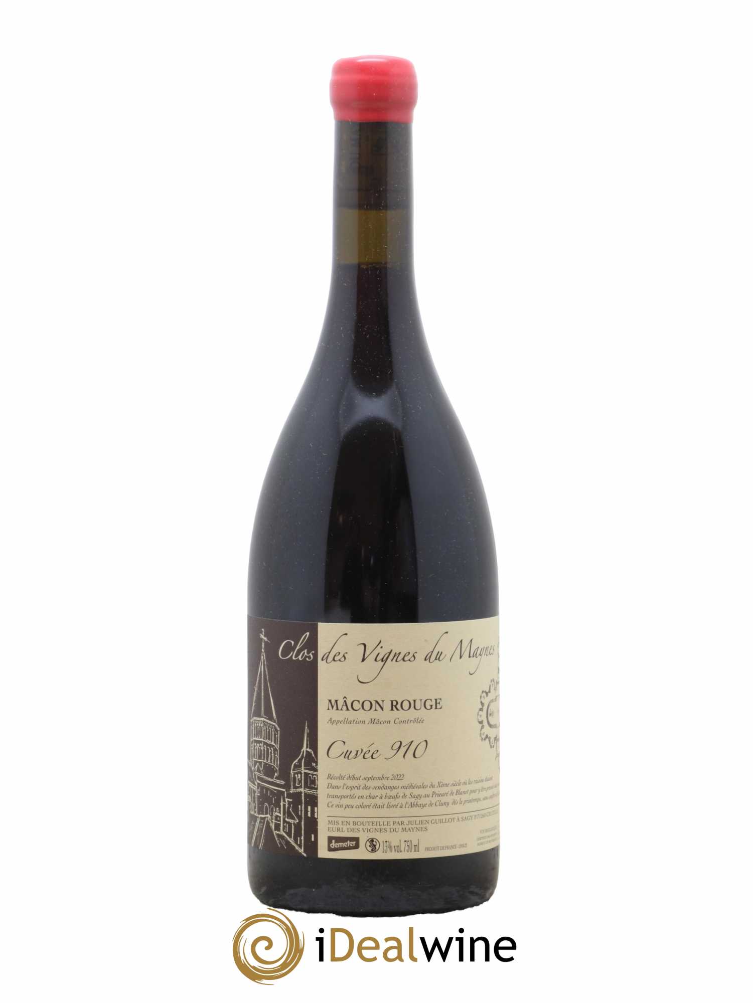 Mâcon Cuvée 910 Les Vignes du Maynes 2022 - Lot de 1 bouteille - 0