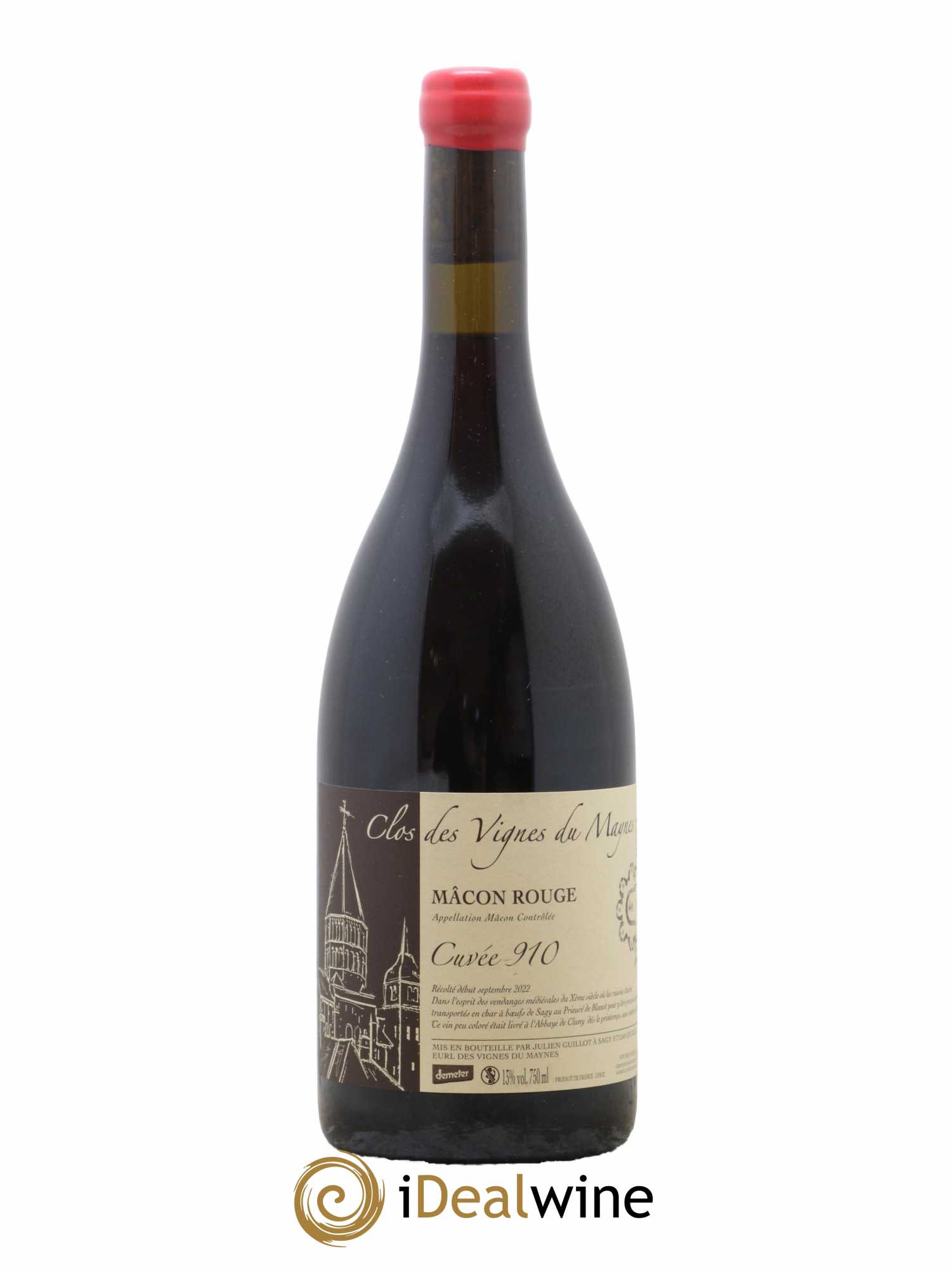 Mâcon Cuvée 910 Les Vignes du Maynes 2022 - Lot de 1 bouteille - 0