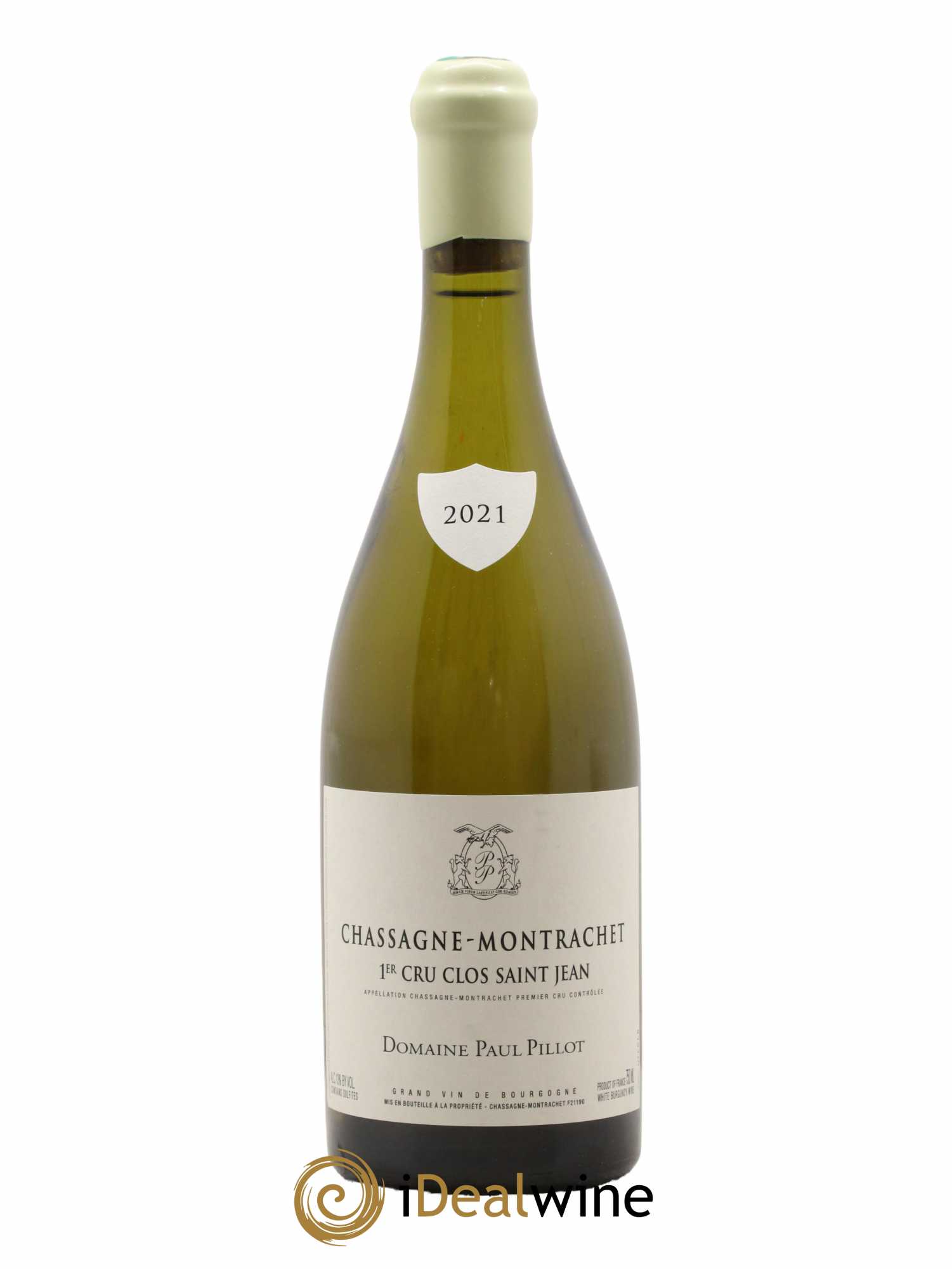 Chassagne-Montrachet 1er Cru Clos Saint-Jean Paul Pillot (Domaine) 2021 - Lot de 1 bouteille - 0