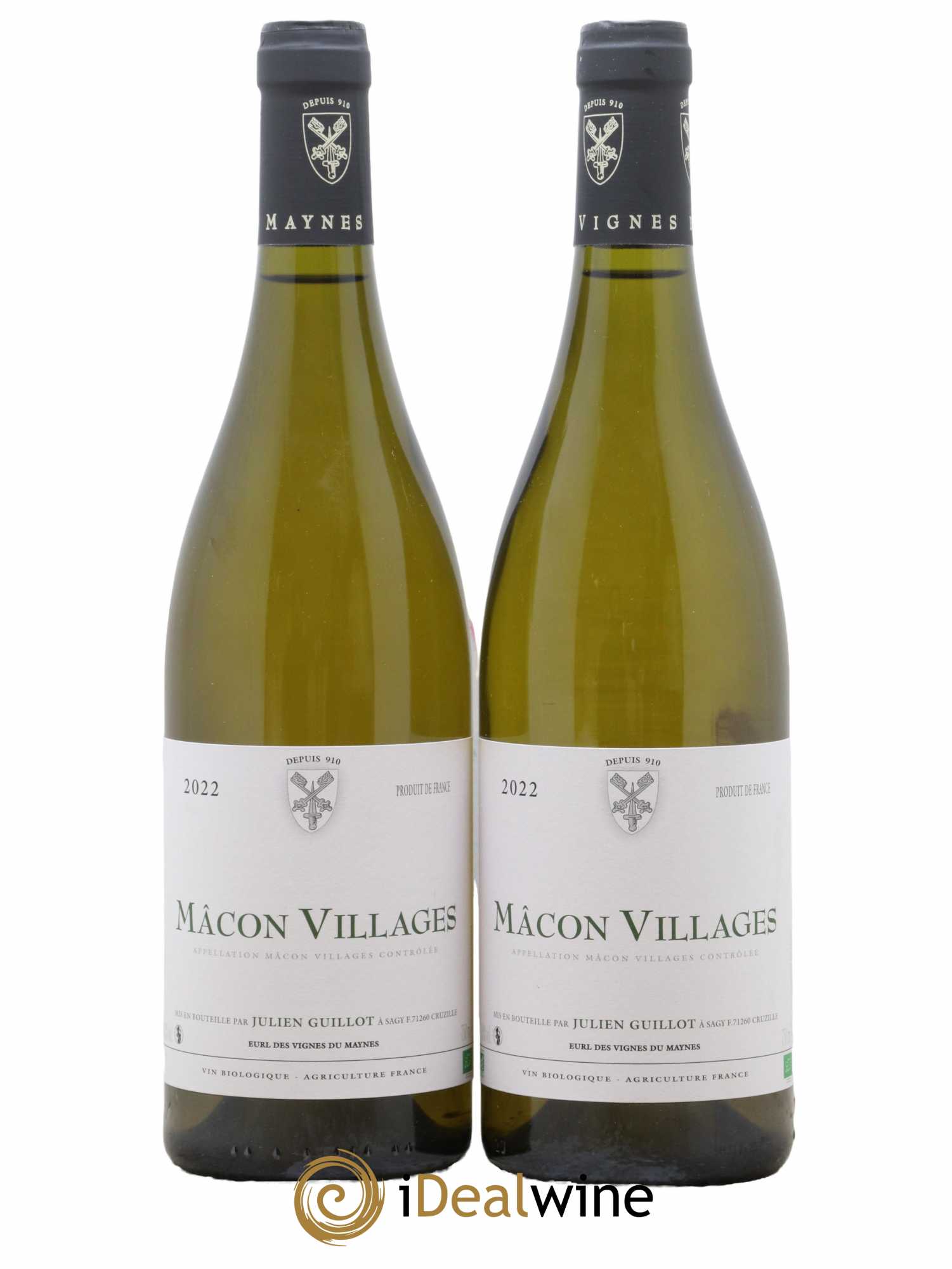 Mâcon-Villages Les Vignes du Maynes 2022 - Lot de 2 bouteilles - 0