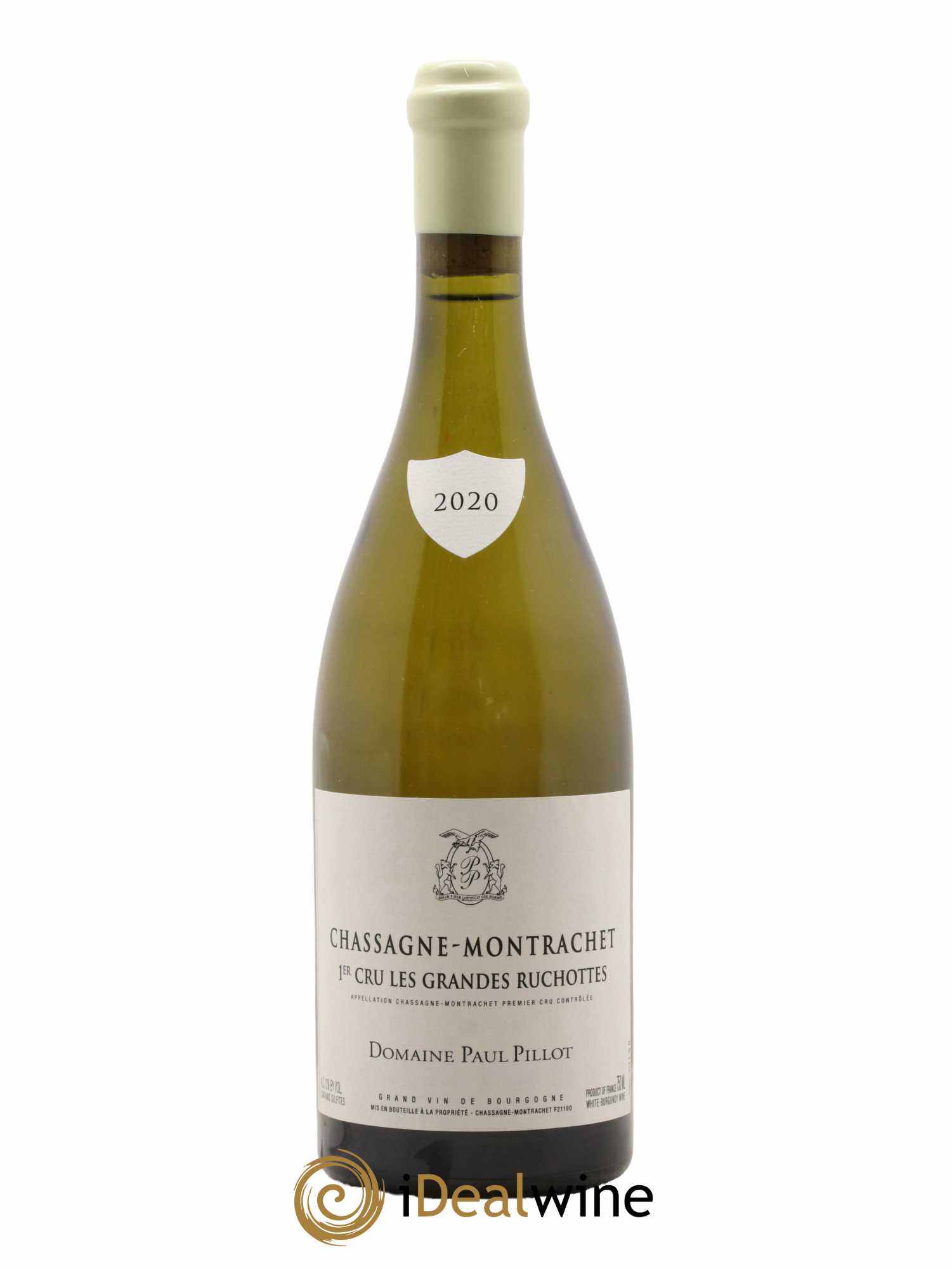 Chassagne-Montrachet 1er Cru Les Grandes Ruchottes Paul Pillot (Domaine) 2020 - Lot de 1 bouteille - 0