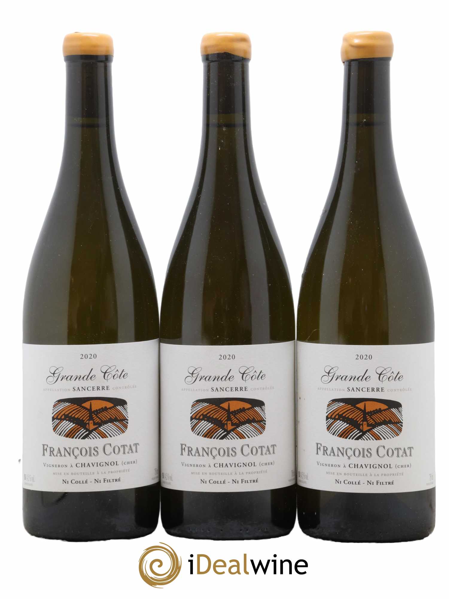 Sancerre La Grande Côte François Cotat 2020 - Lot de 3 bouteilles - 0