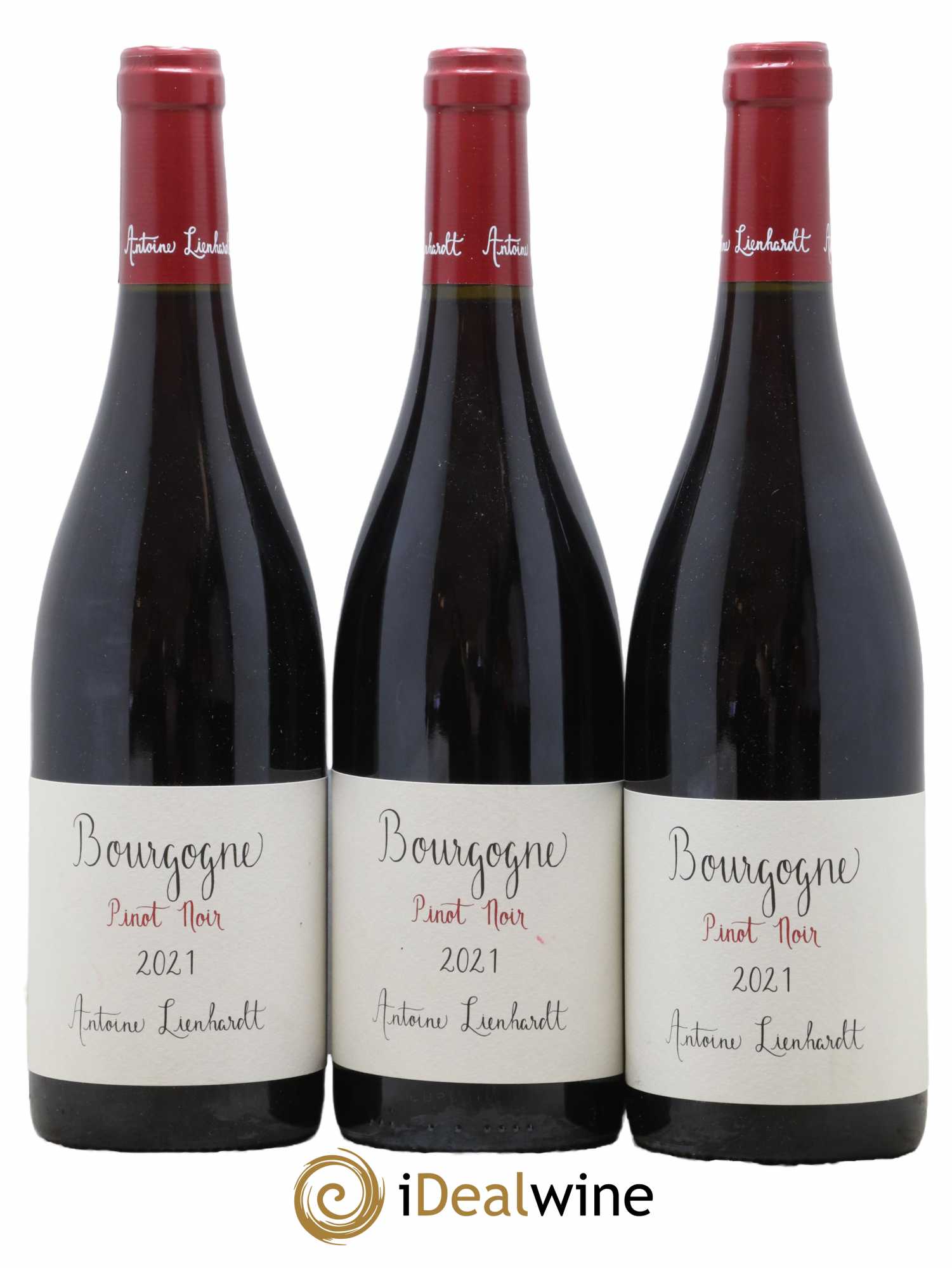Bourgogne Pinot Noir Antoine Lienhardt 2021 - Lot de 3 bouteilles - 0