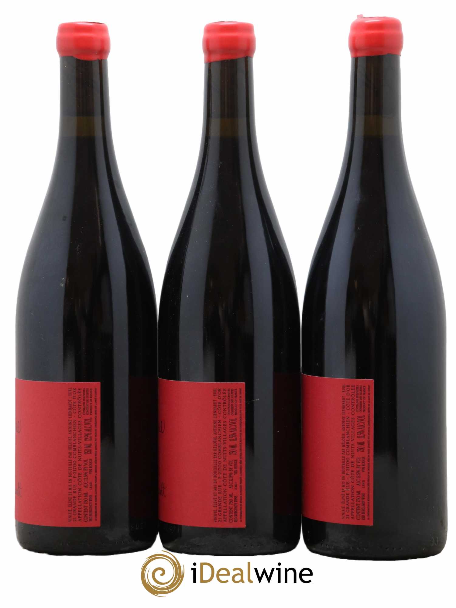 Côte de Nuits-Villages Emphase Antoine Lienhardt 2021 - Lot de 3 bouteilles - 1