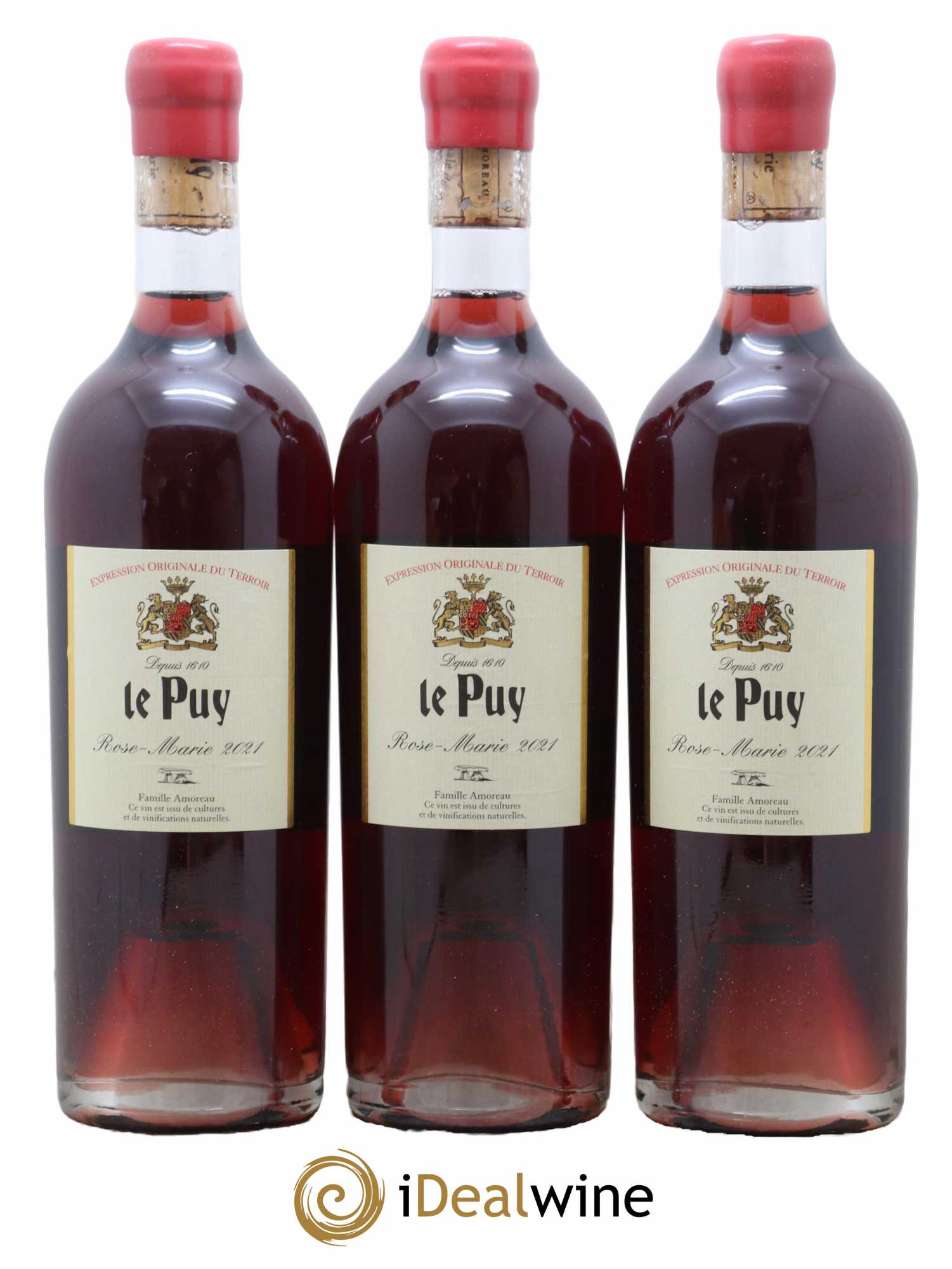 Bordeaux Le Puy Rose Marie 2021 - Lot de 6 bouteilles - 2