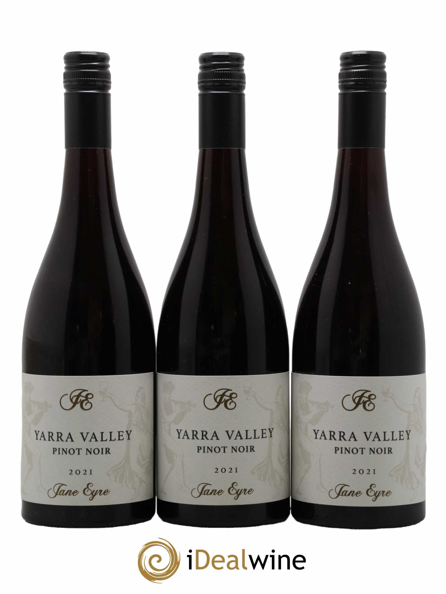 Australie Yarra Valley Pinot Noir Jane Eyre 2021 - Lot de 3 bouteilles - 0