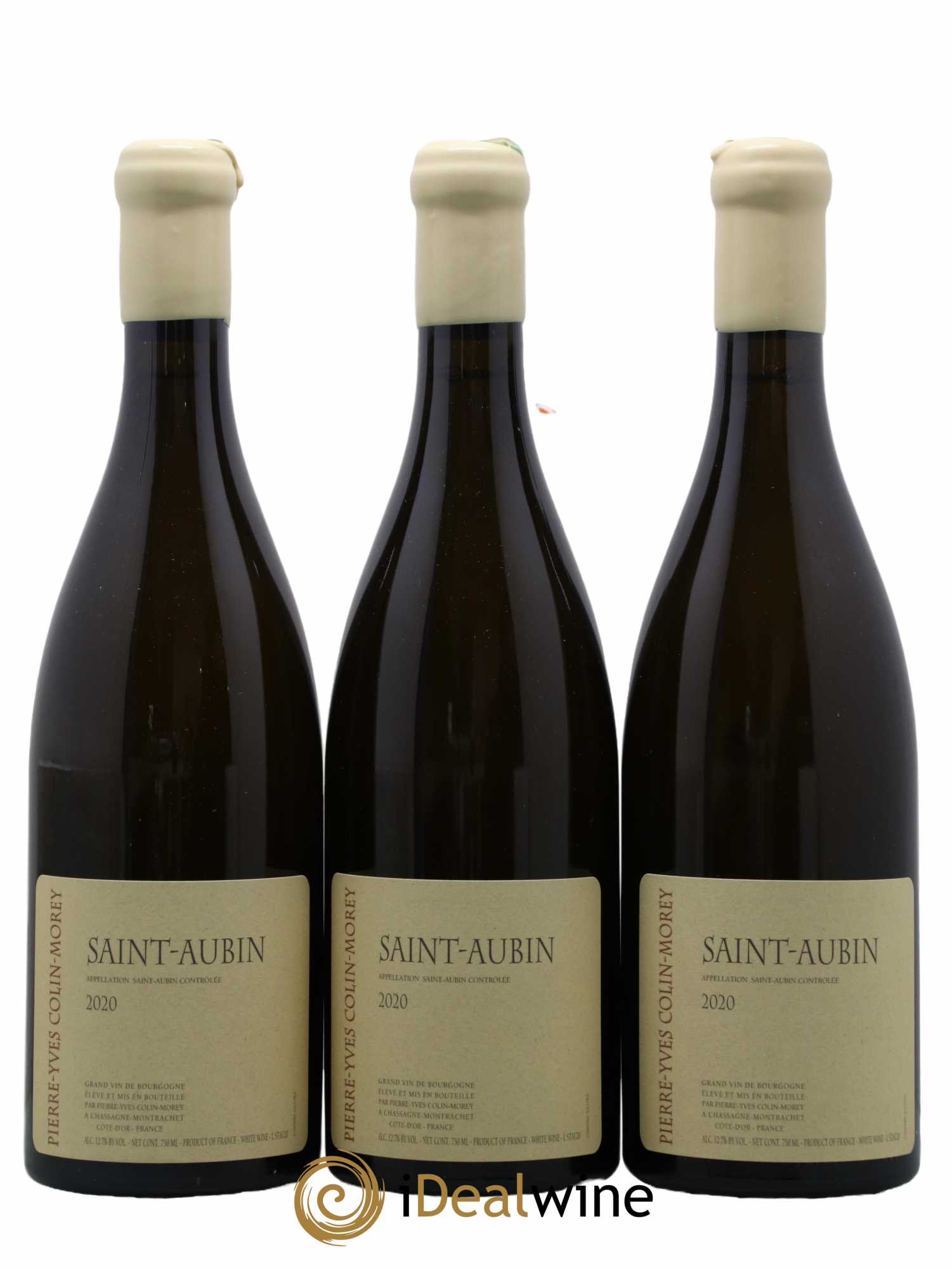 Saint-Aubin Pierre-Yves Colin Morey 2020 - Lot de 3 bouteilles - 0