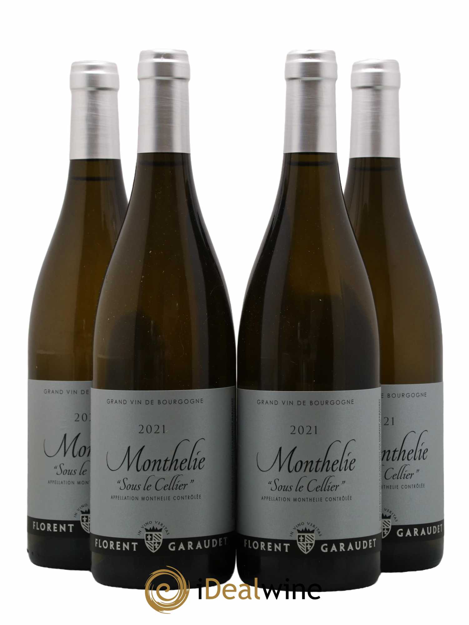 Monthélie Sous Le Cellier Domaine Florent Garaudet 2021 - Lot de 4 bouteilles - 0