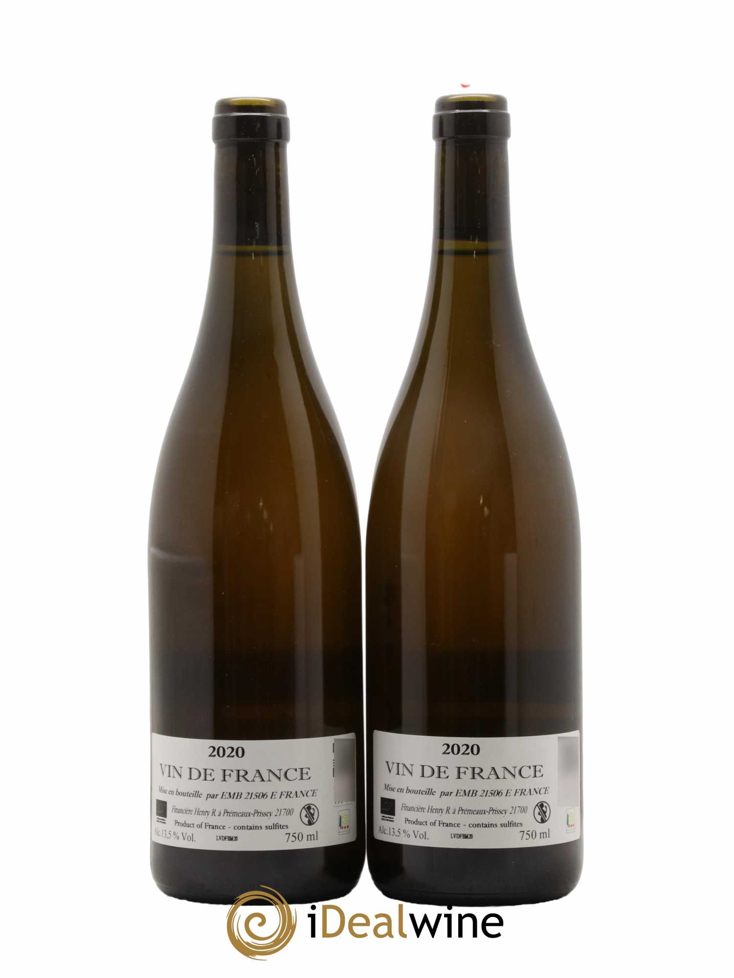 Vin de France Blanc de Macération Prieuré Roch 2020 - Lot de 2 bouteilles - 1
