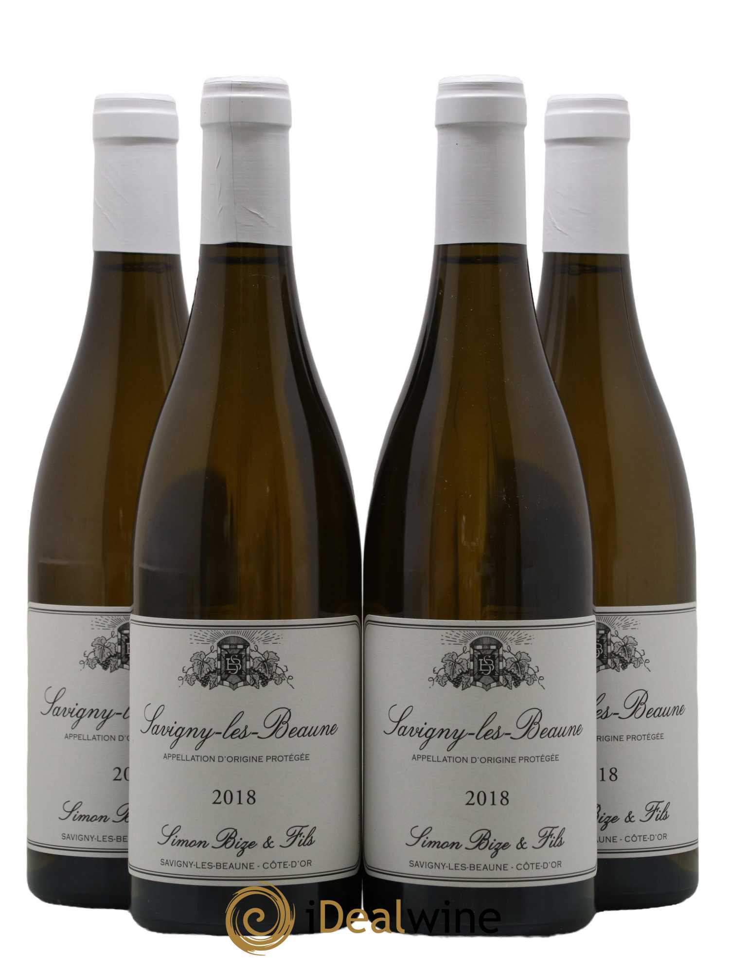 Savigny-lès-Beaune Simon Bize & Fils 2018 - Lot de 4 bouteilles - 0