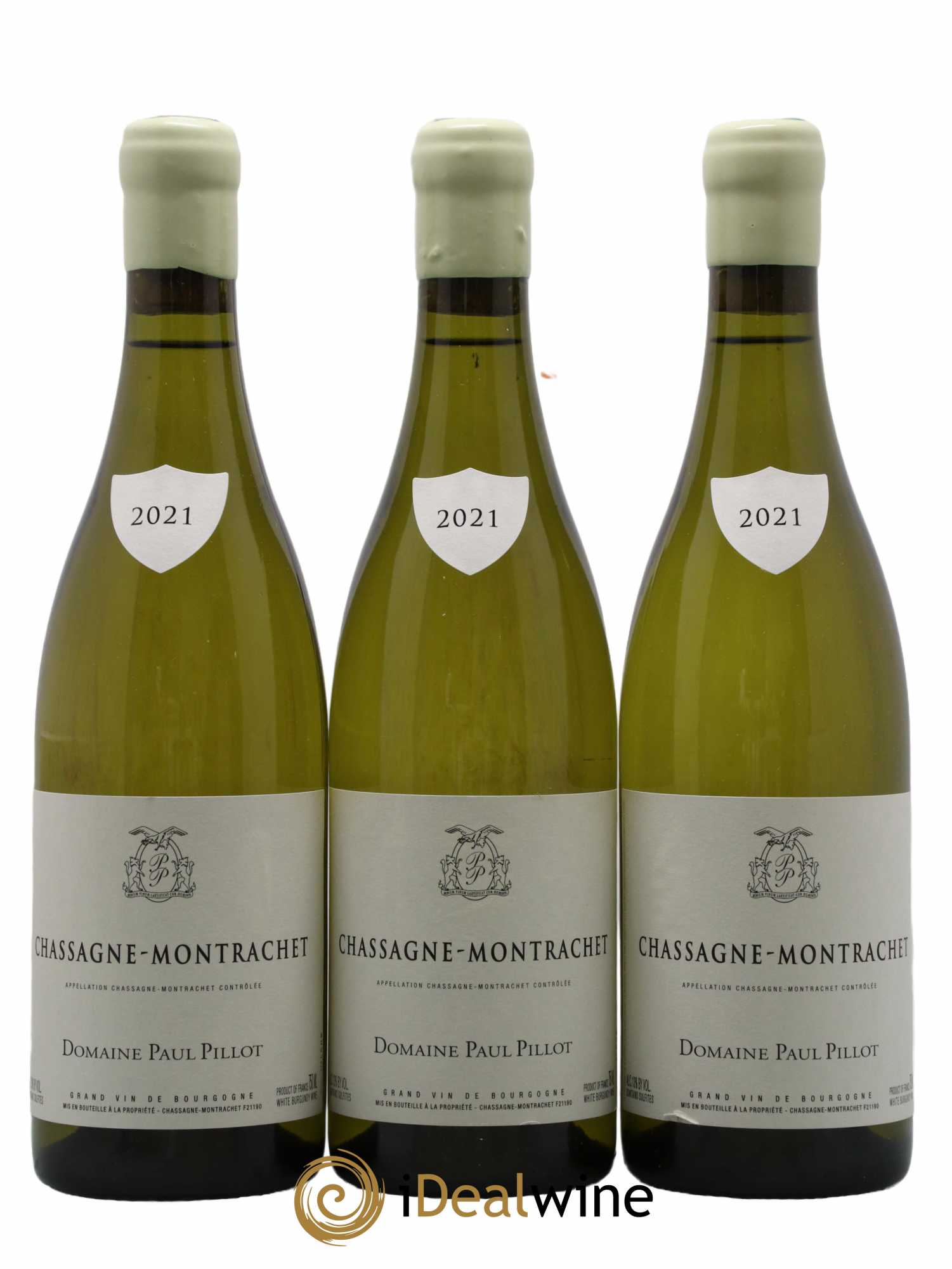 Chassagne-Montrachet Paul Pillot (Domaine) 2021 - Lot de 3 bouteilles - 0