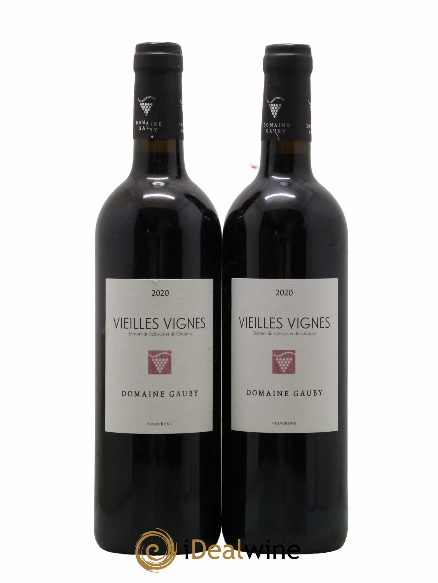 Côtes du Roussillon Villages Vieilles vignes Gauby (Domaine) 2020 - Lot de 2 bouteilles - 0