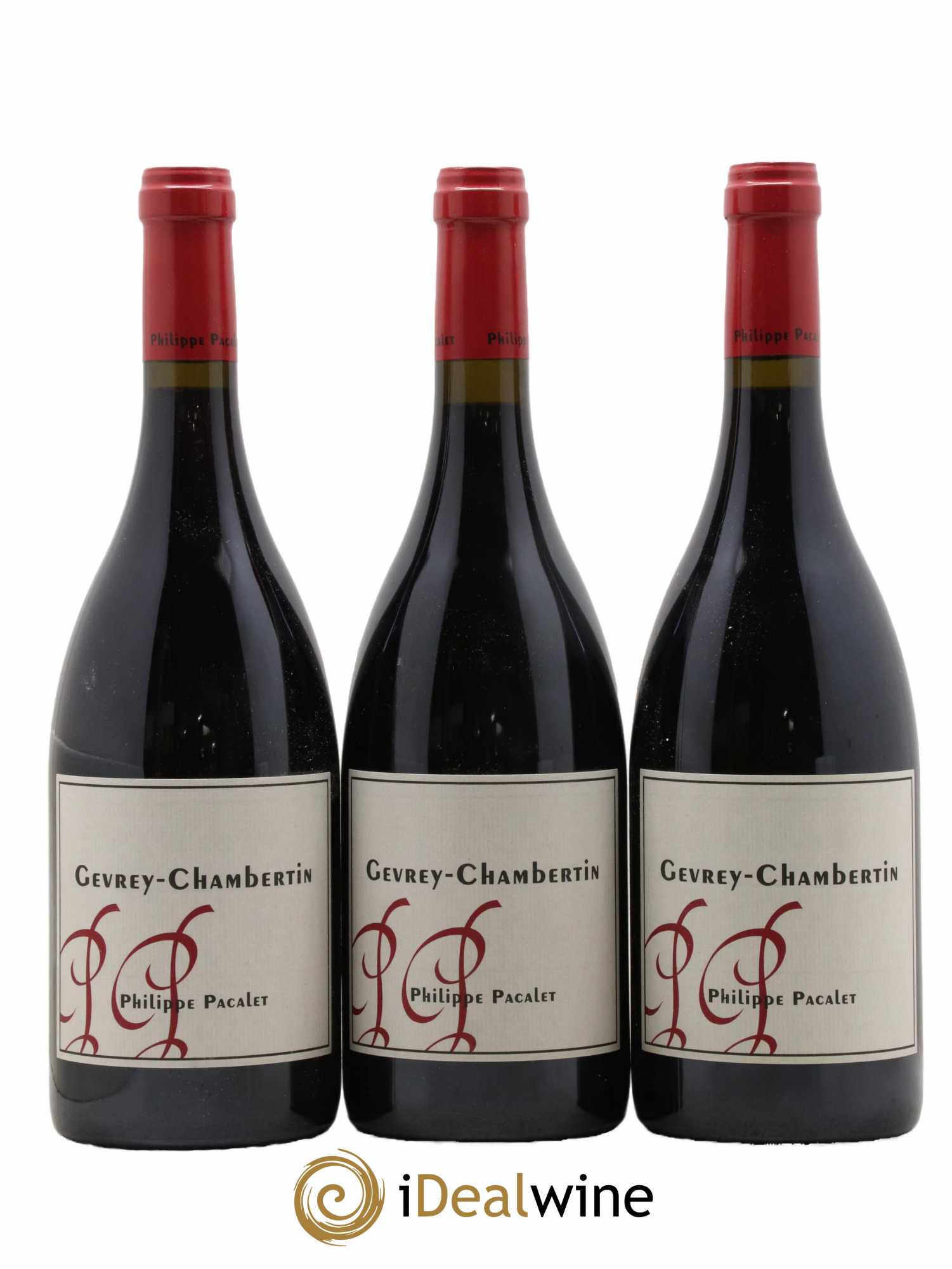 Gevrey-Chambertin Philippe Pacalet 2018 - Lot de 3 bouteilles - 0