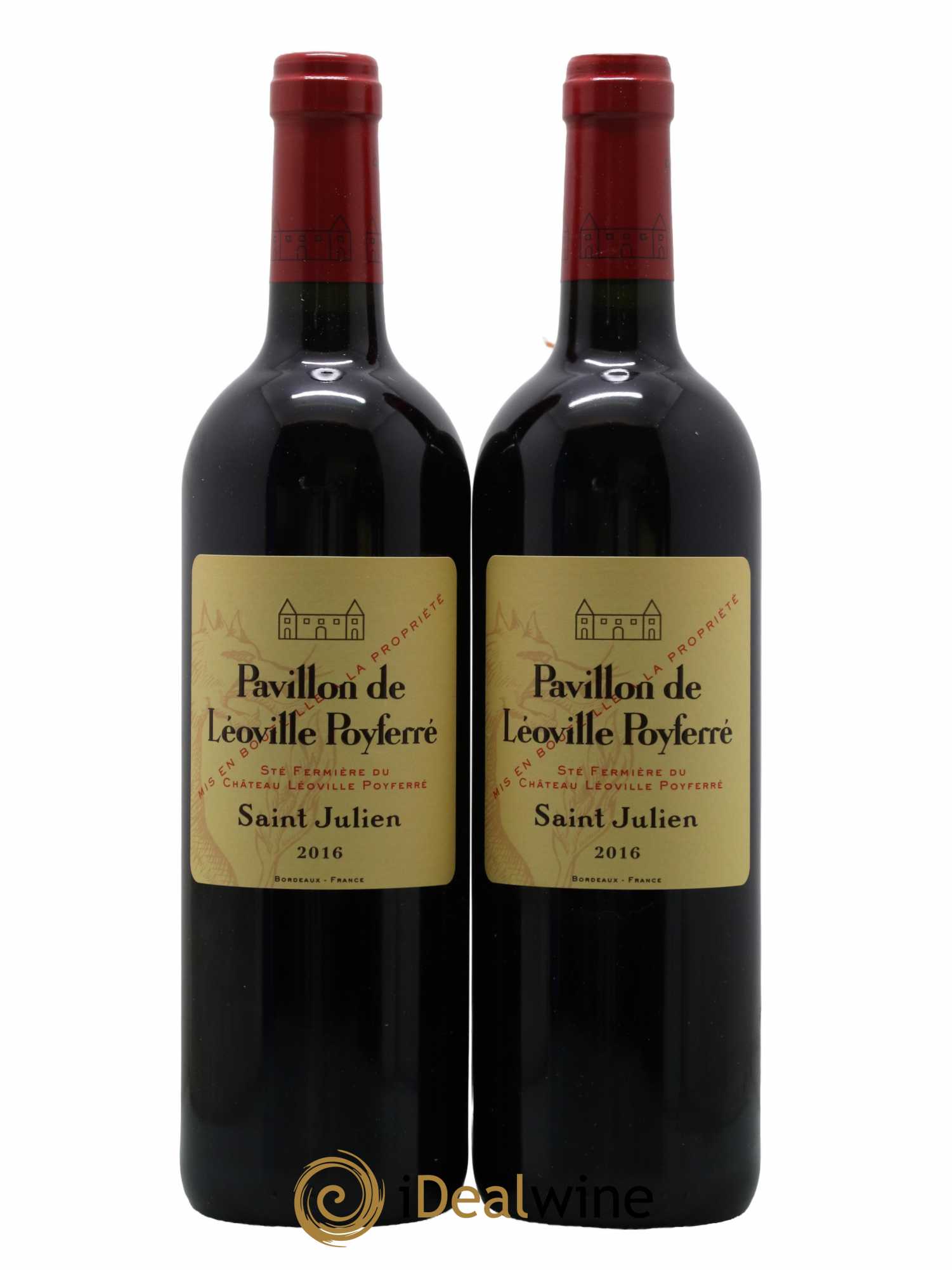 Pavillon de Poyferré Second Vin 2016 - Lot de 2 bouteilles - 0