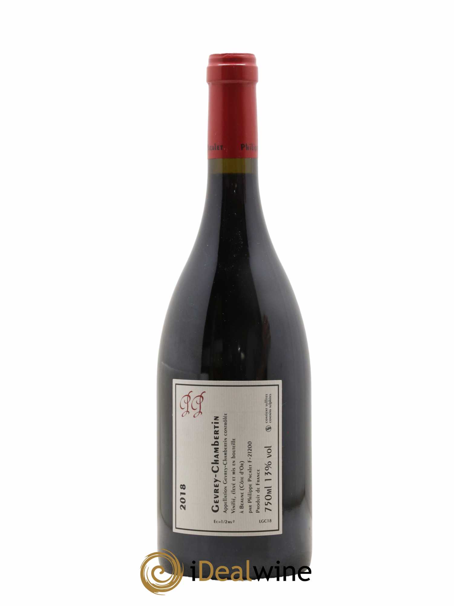 Gevrey-Chambertin Philippe Pacalet 2018 - Lot de 1 bouteille - 1