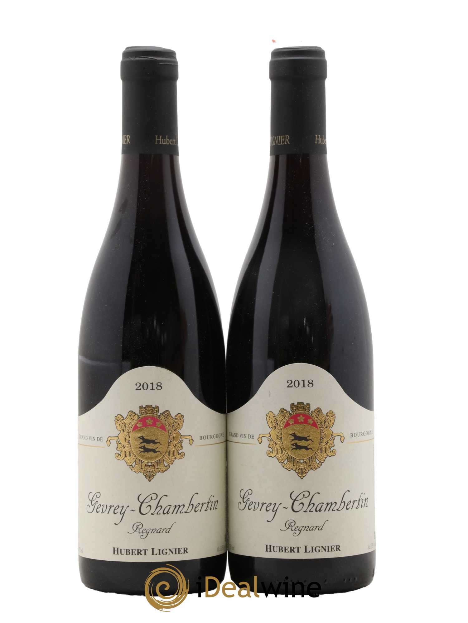 Gevrey-Chambertin Regnard Hubert Lignier 2018 - Lot de 2 bouteilles - 0