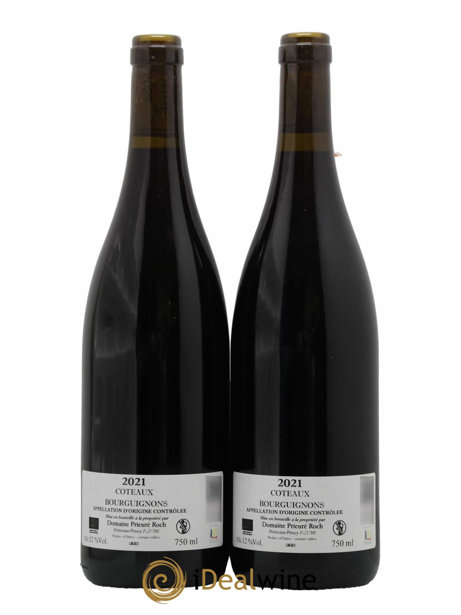 Coteaux Bourguignons Prieuré Roch 2021 - Lot de 2 bouteilles - 1